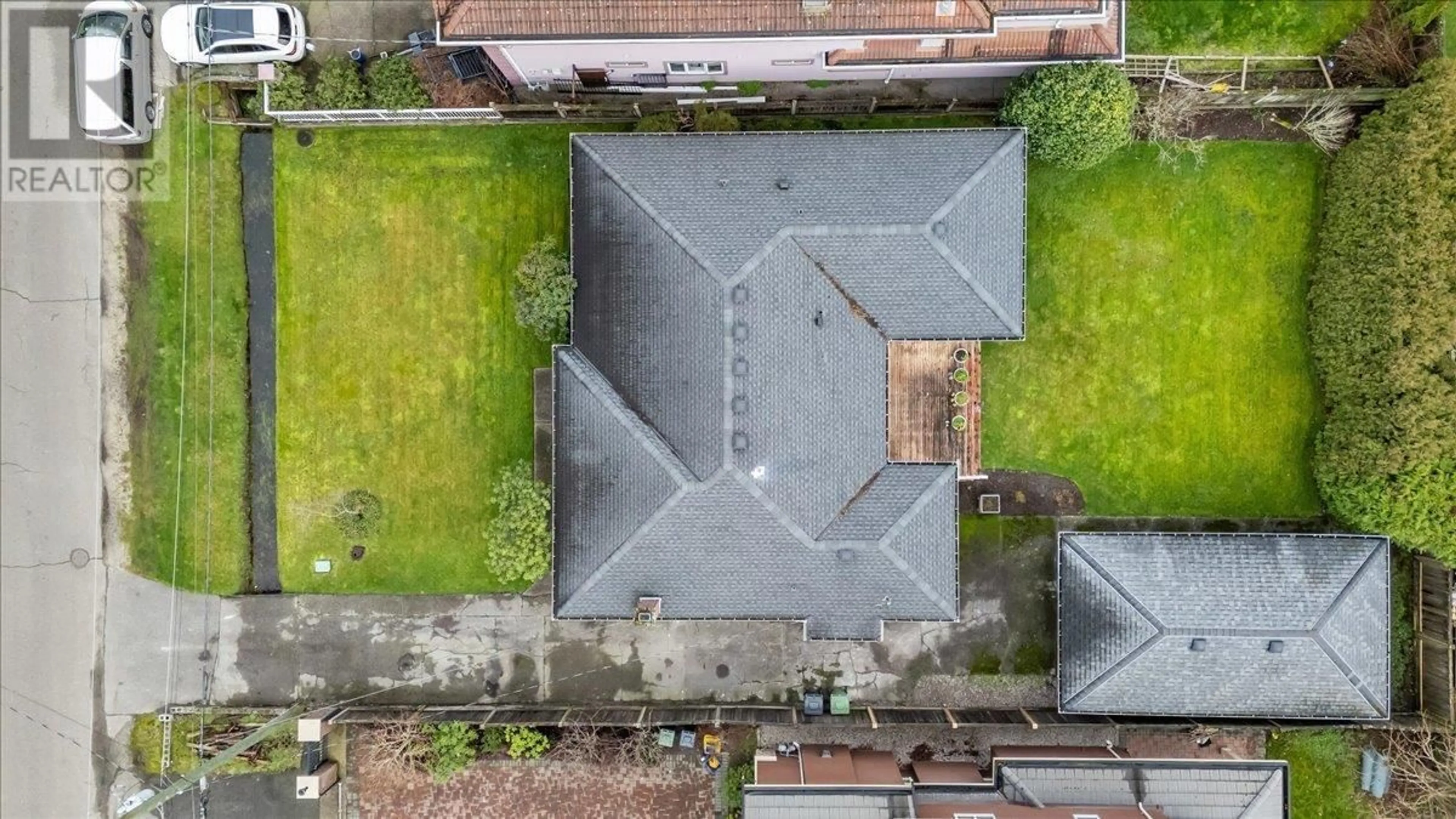 A pic from outside/outdoor area/front of a property/back of a property/a pic from drone, unknown for 8200 MOWBRAY ROAD, Richmond British Columbia V7A2B7