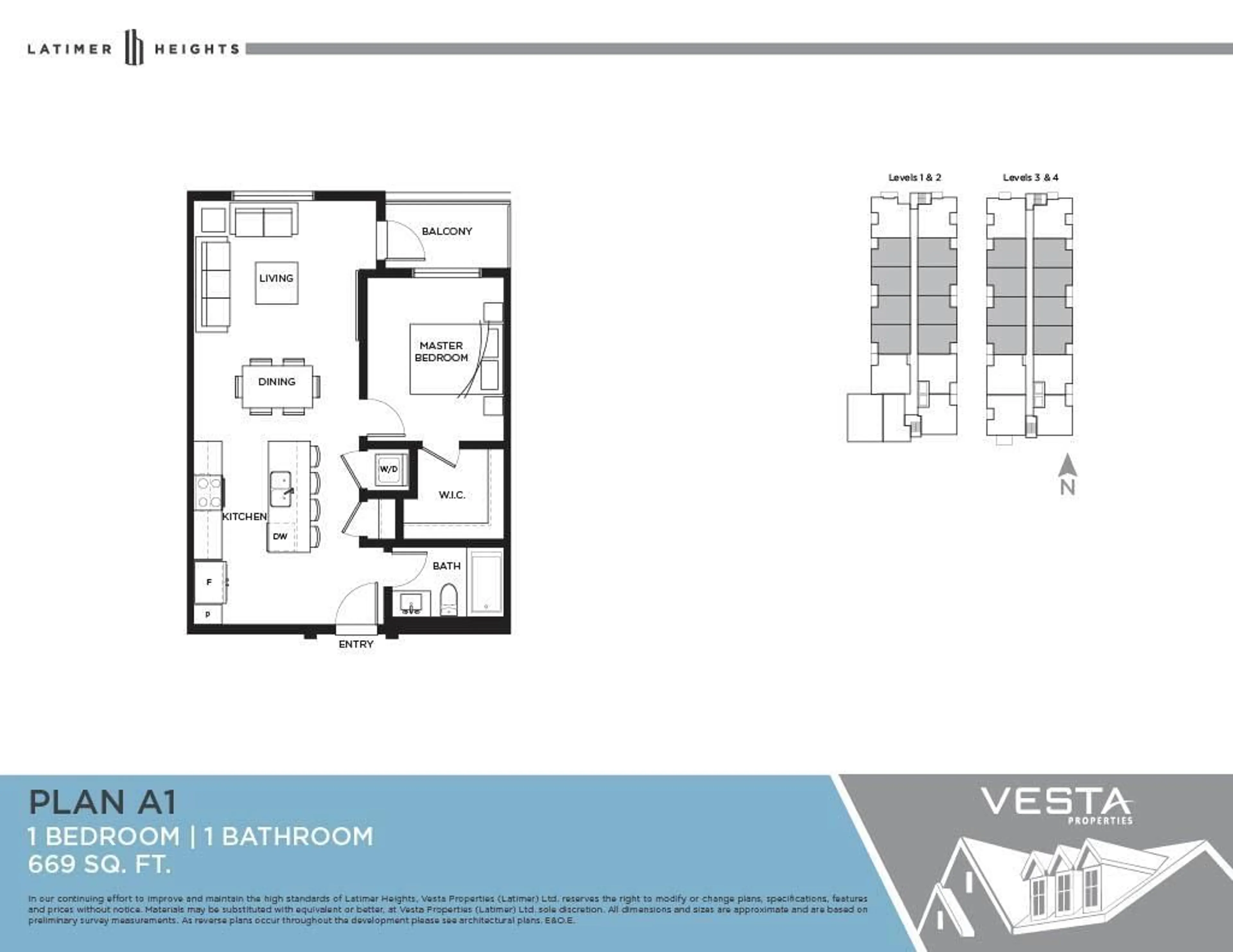 Floor plan for I413 20077 84 AVENUE, Langley British Columbia V2Y3X7