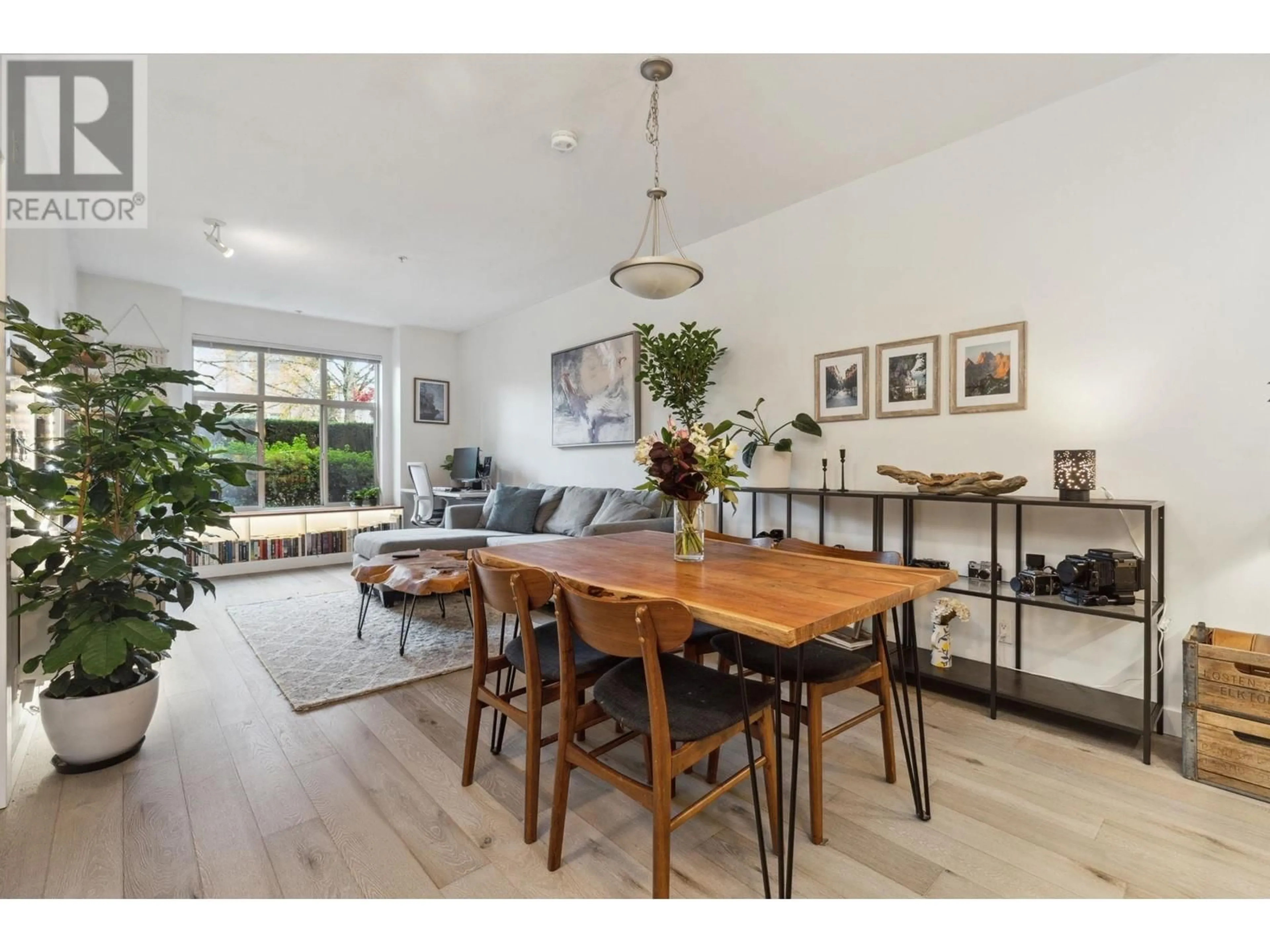 Dining room, wood/laminate floor for 114 250 FRANCIS WAY, New Westminster British Columbia V3L0E6