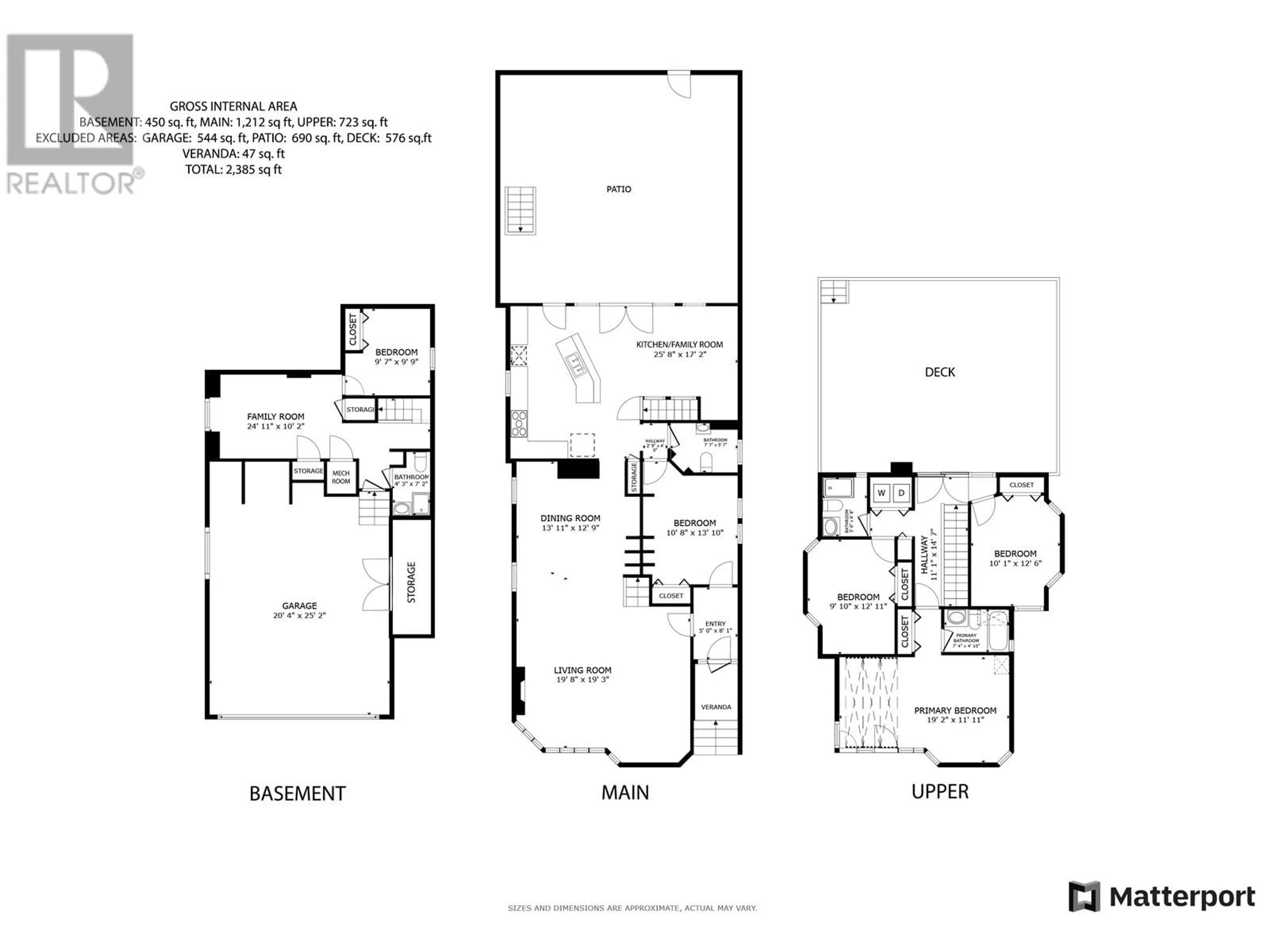 Floor plan for 4560 BELMONT AVENUE, Vancouver British Columbia V6R1C4