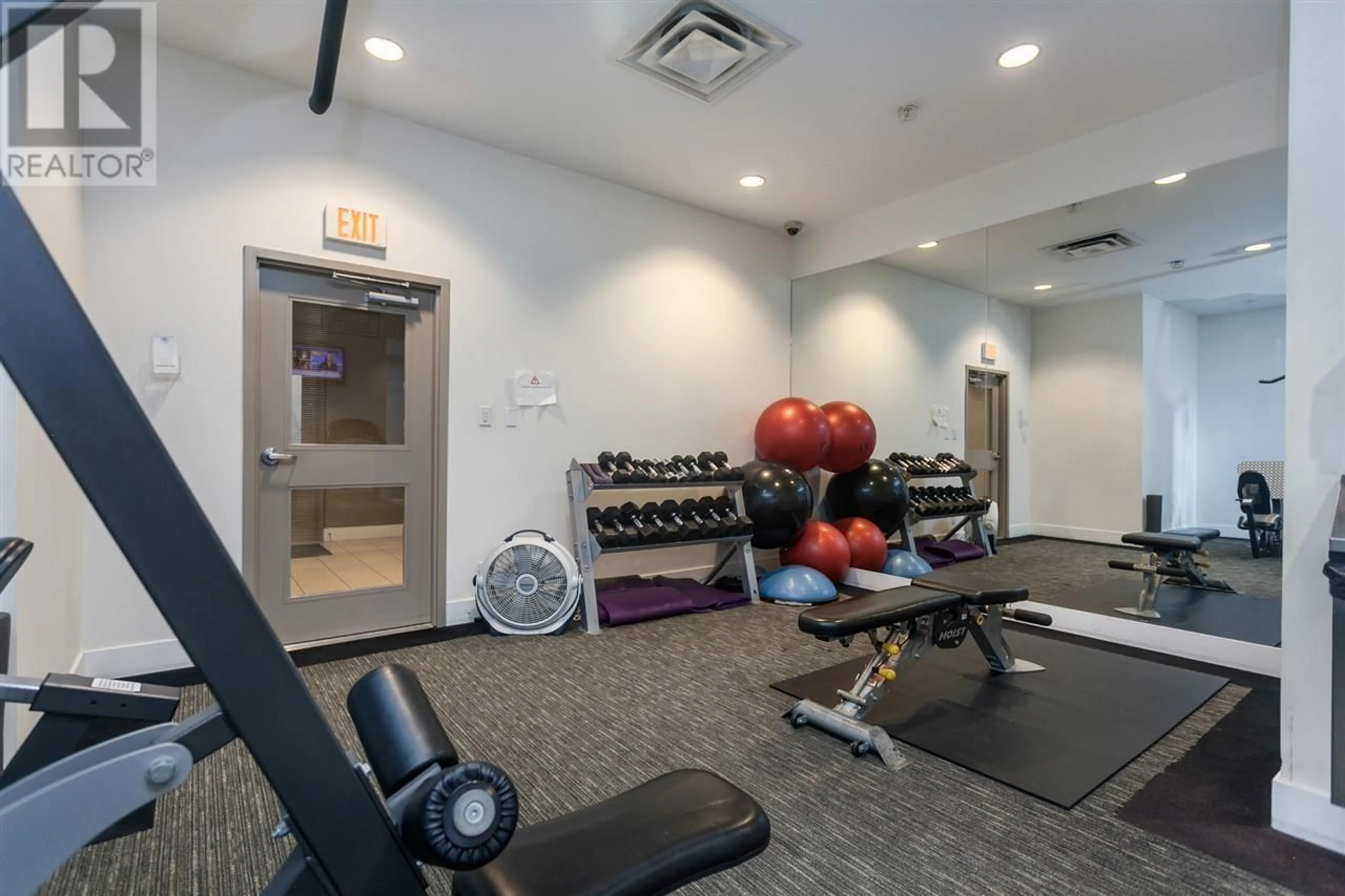 Gym or fitness room for 1909 888 HOMER STREET, Vancouver British Columbia V6B0H7