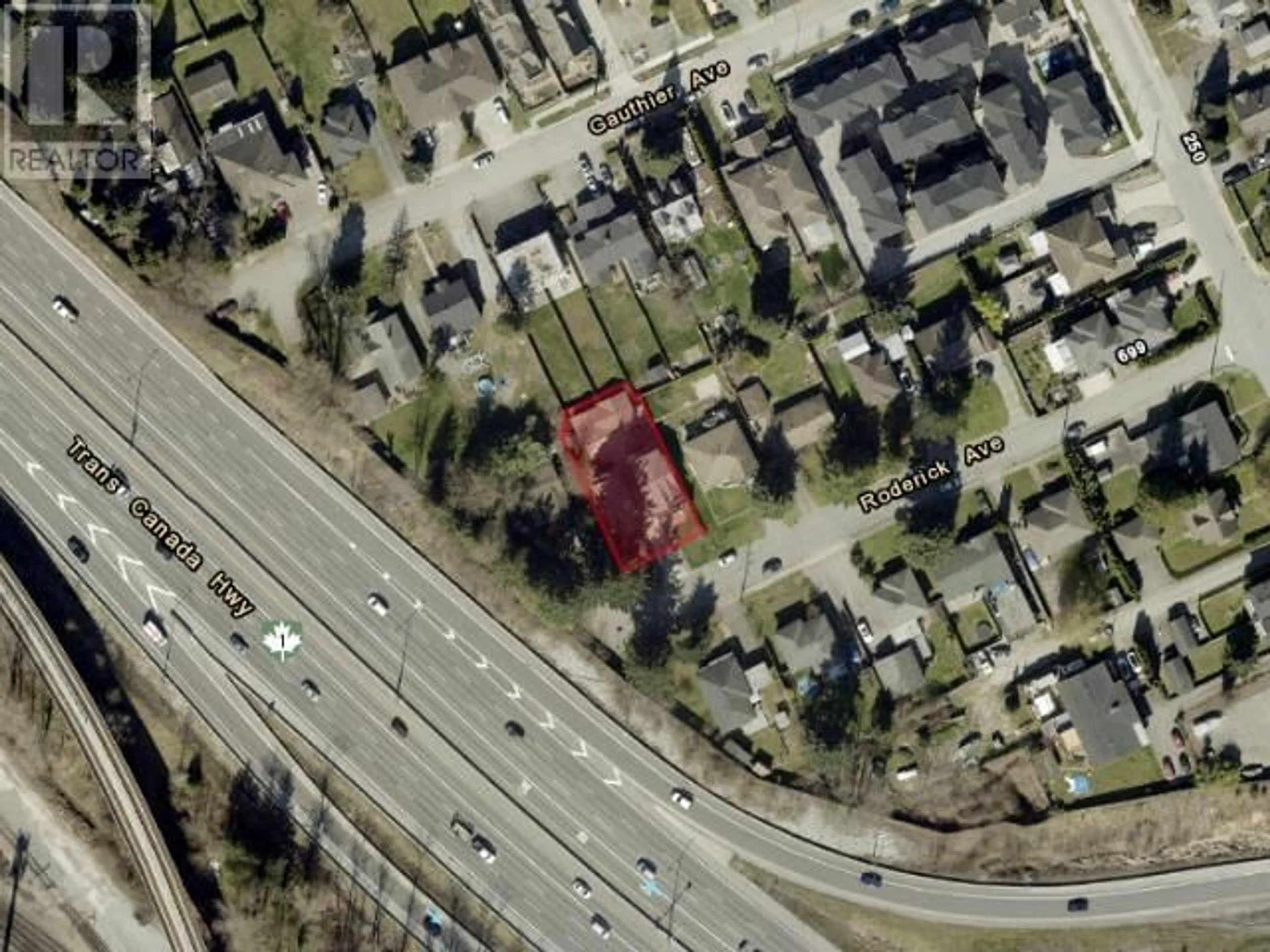 Picture of a map for 633a RODERICK AVENUE, Coquitlam British Columbia V3K1P3