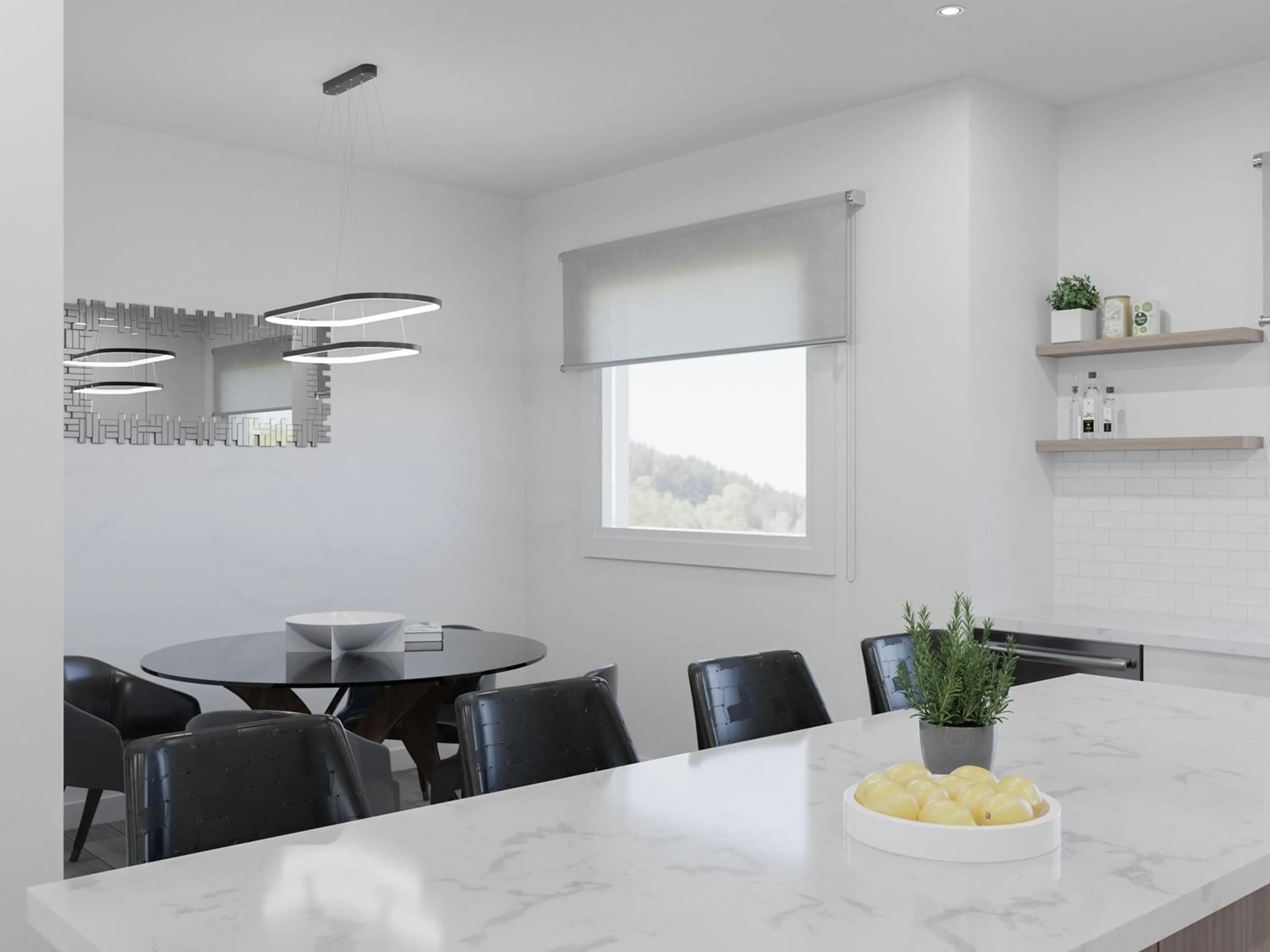 Dining room, ceramic/tile floor for 22 - 5629 KING GEORGE, Surrey British Columbia V0V0V0