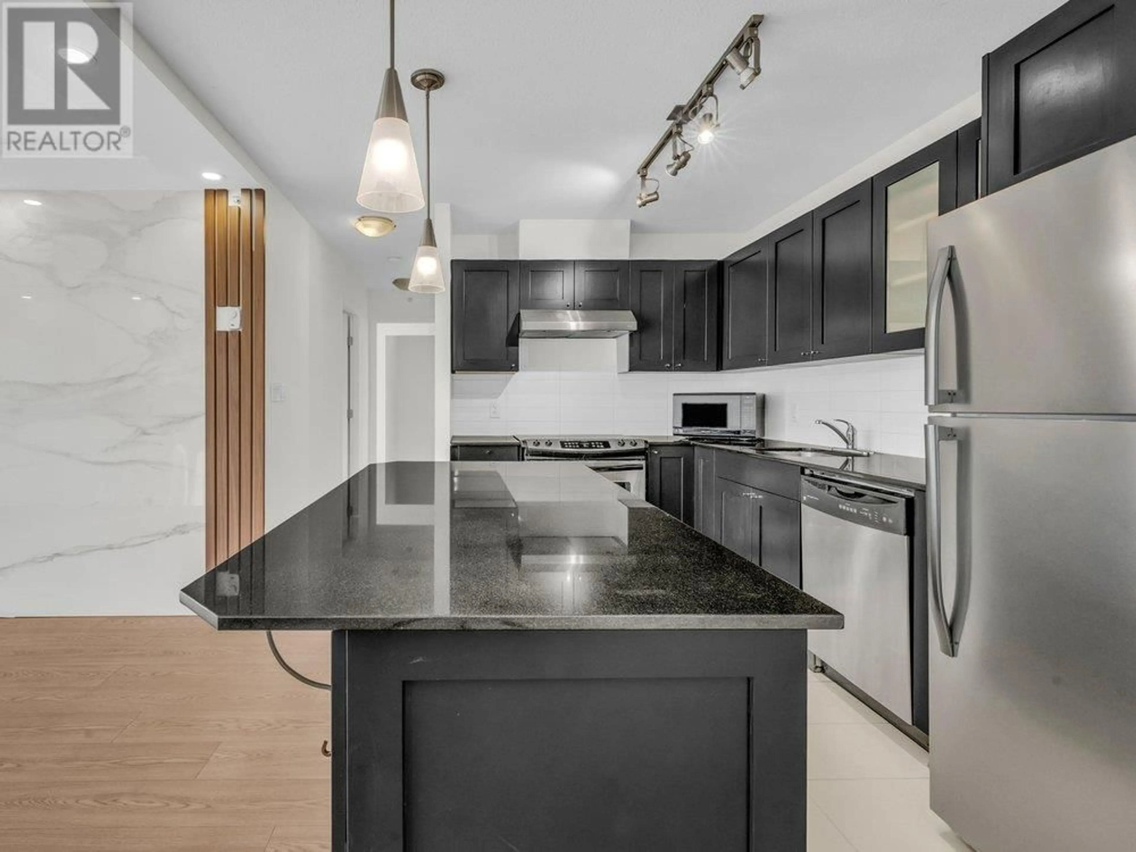 Open concept kitchen, unknown for 408 7225 ACORN AVENUE, Burnaby British Columbia V5E0A9