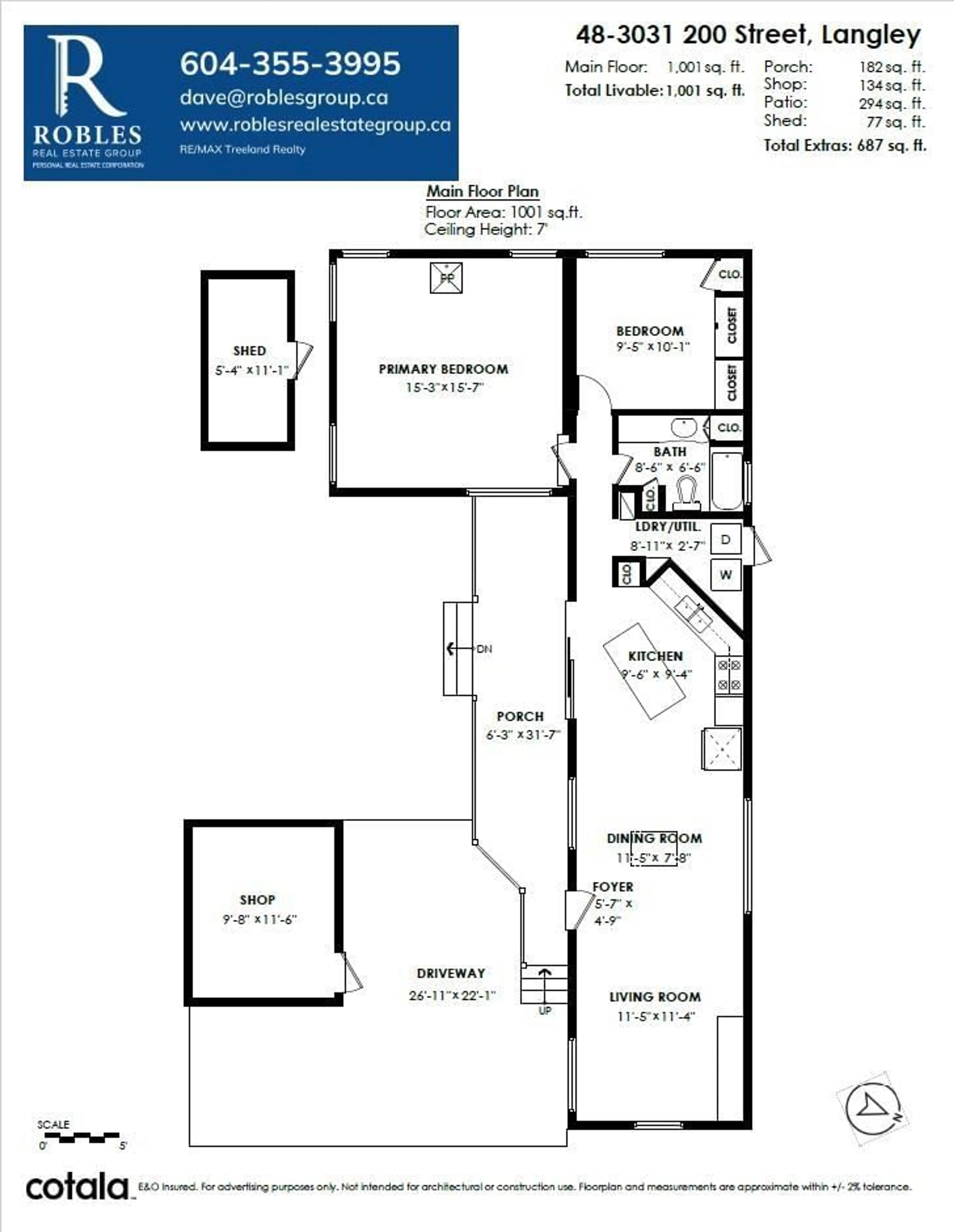 Floor plan for 48 3031 200 STREET, Langley British Columbia V2Z1N5