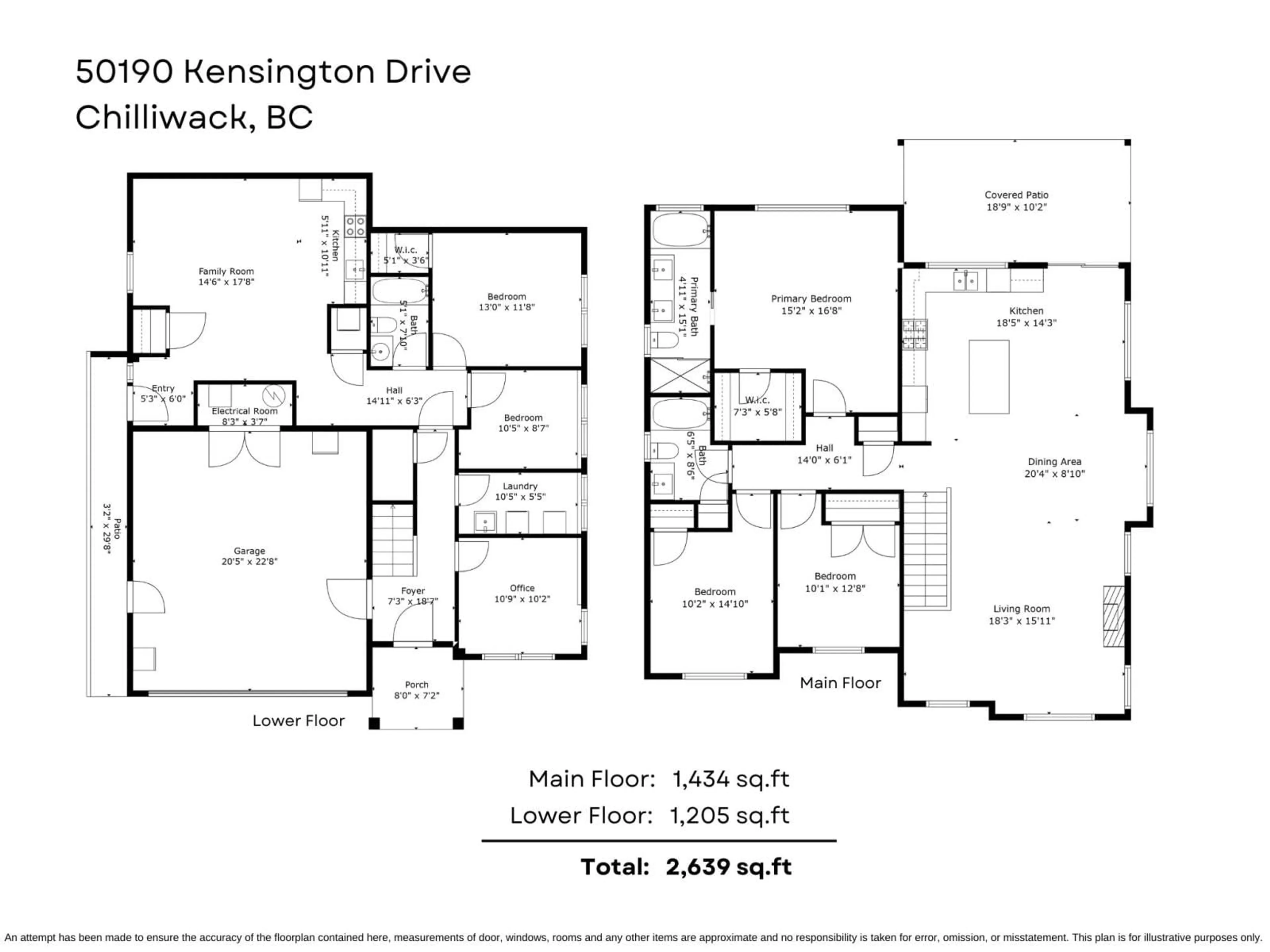 Floor plan for 50190 KENSINGTON DRIVE|Eastern Hillsides, Chilliwack British Columbia V4Z1J5