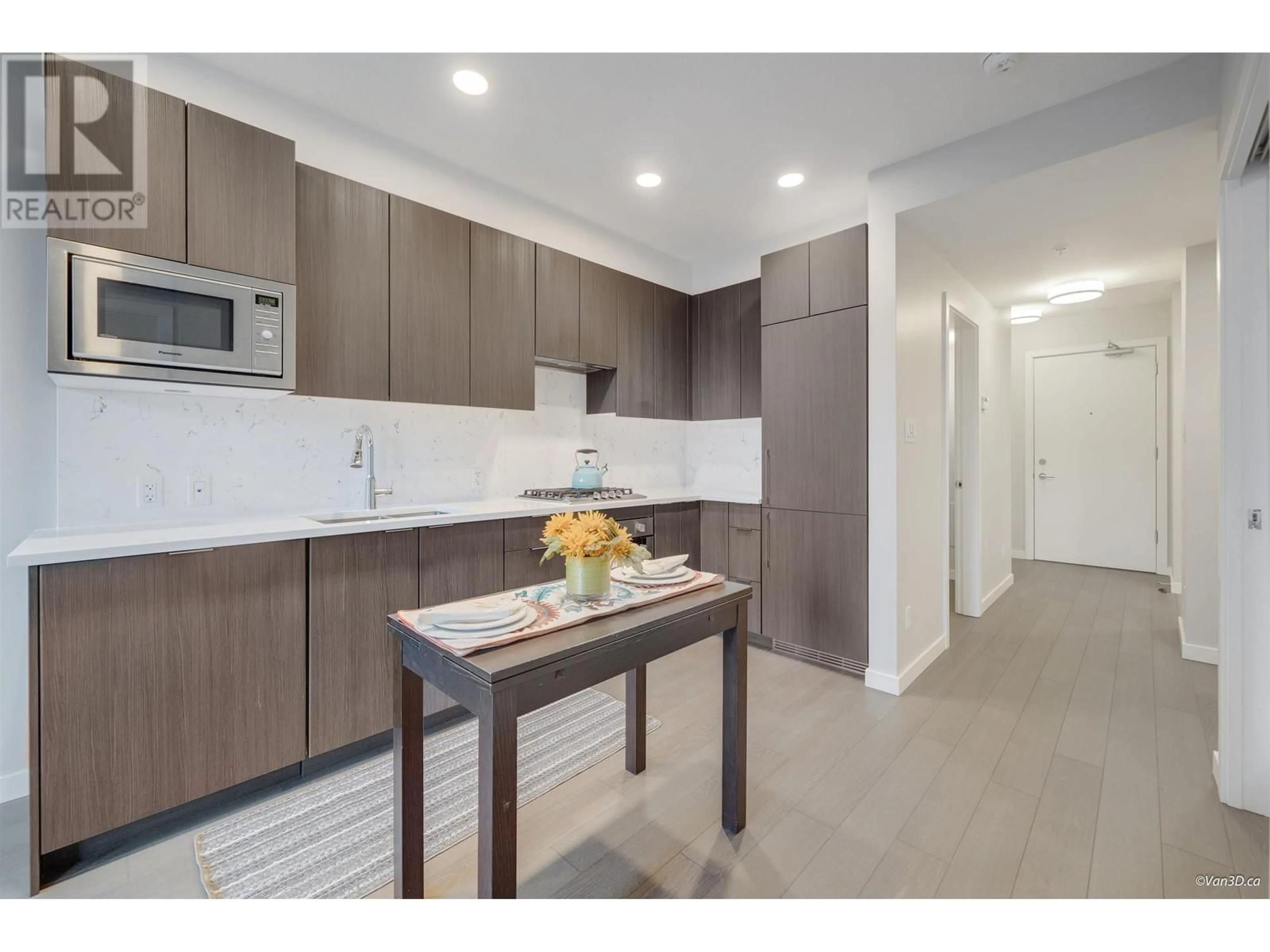 Standard kitchen, ceramic/tile floor for 215 2888 CAMBIE STREET, Vancouver British Columbia V5Z0H3