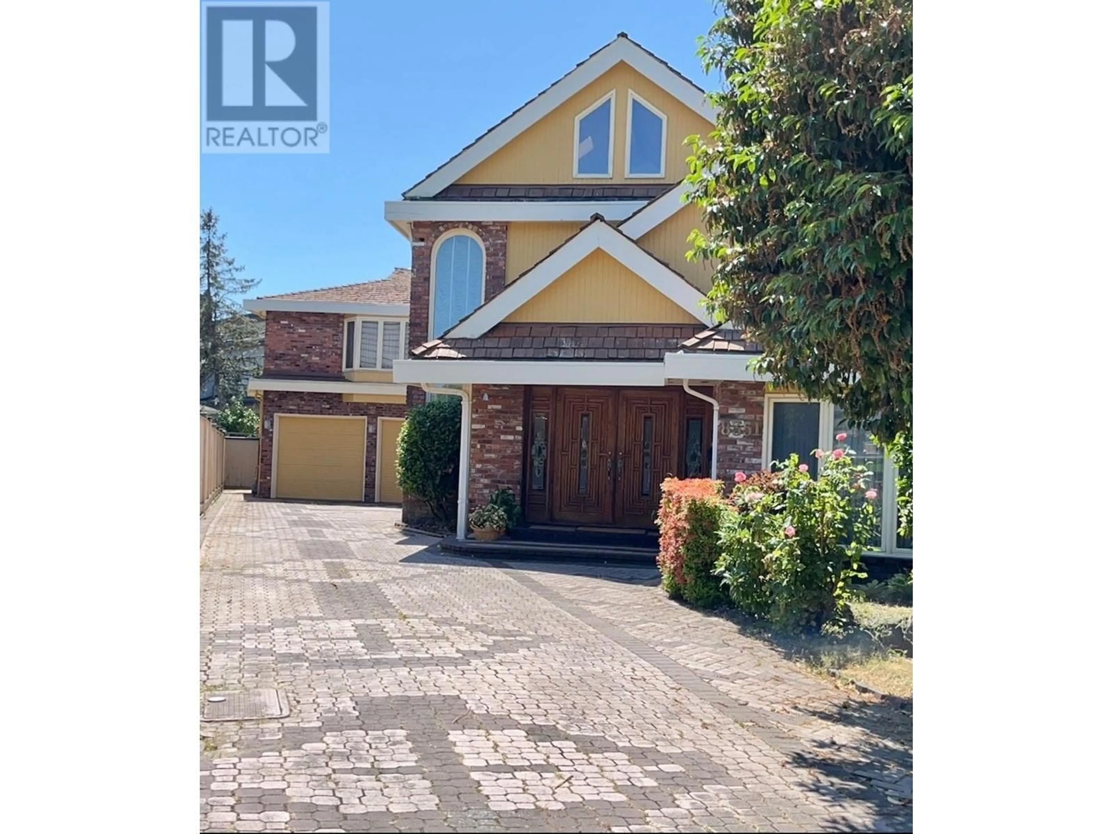 Home with brick exterior material, street for 8351 SUNNYWOOD DRIVE, Richmond British Columbia V6Y3G4