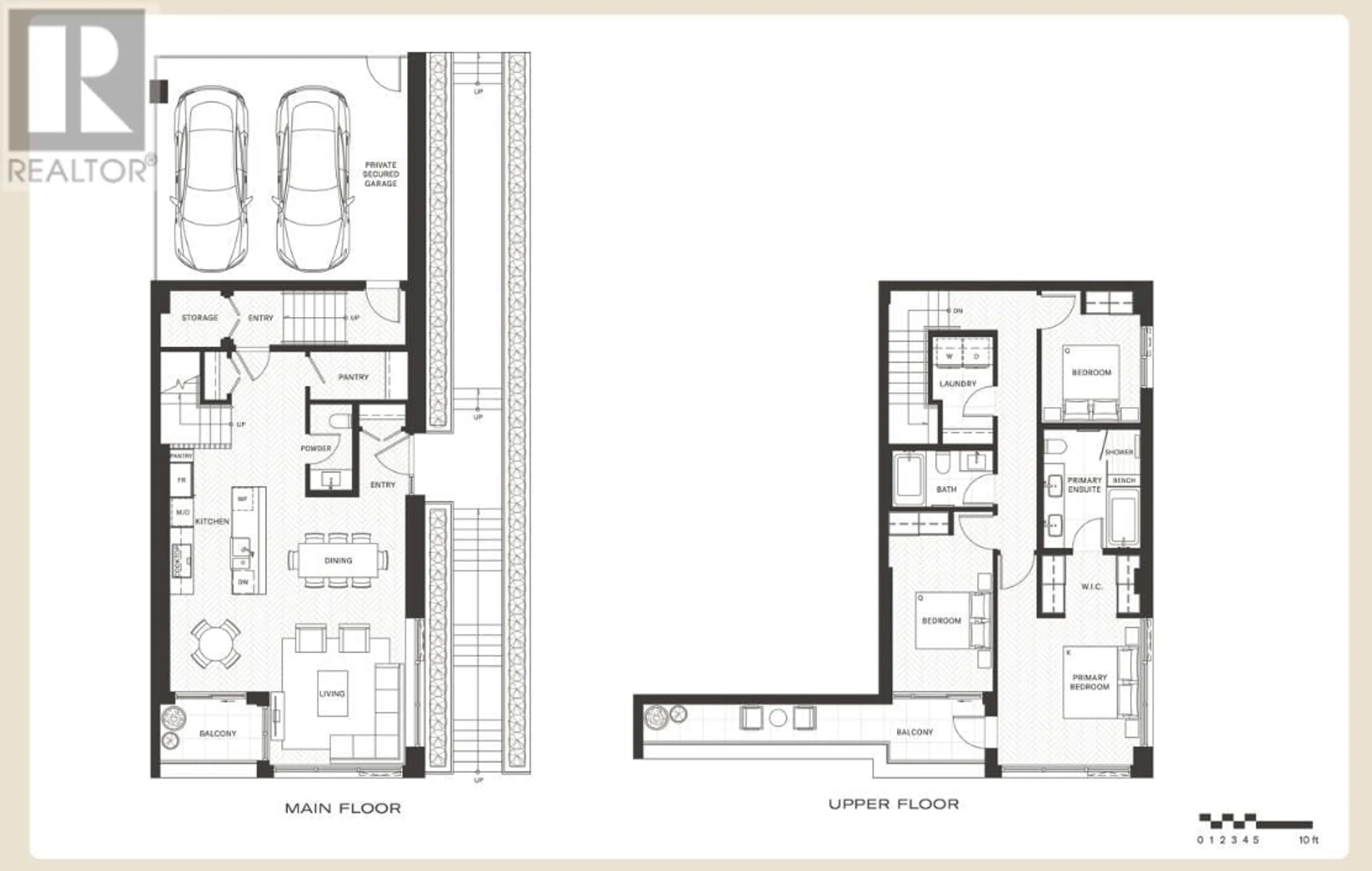 Floor plan for TH11 2490 MARINE DRIVE, West Vancouver British Columbia V7V1L1