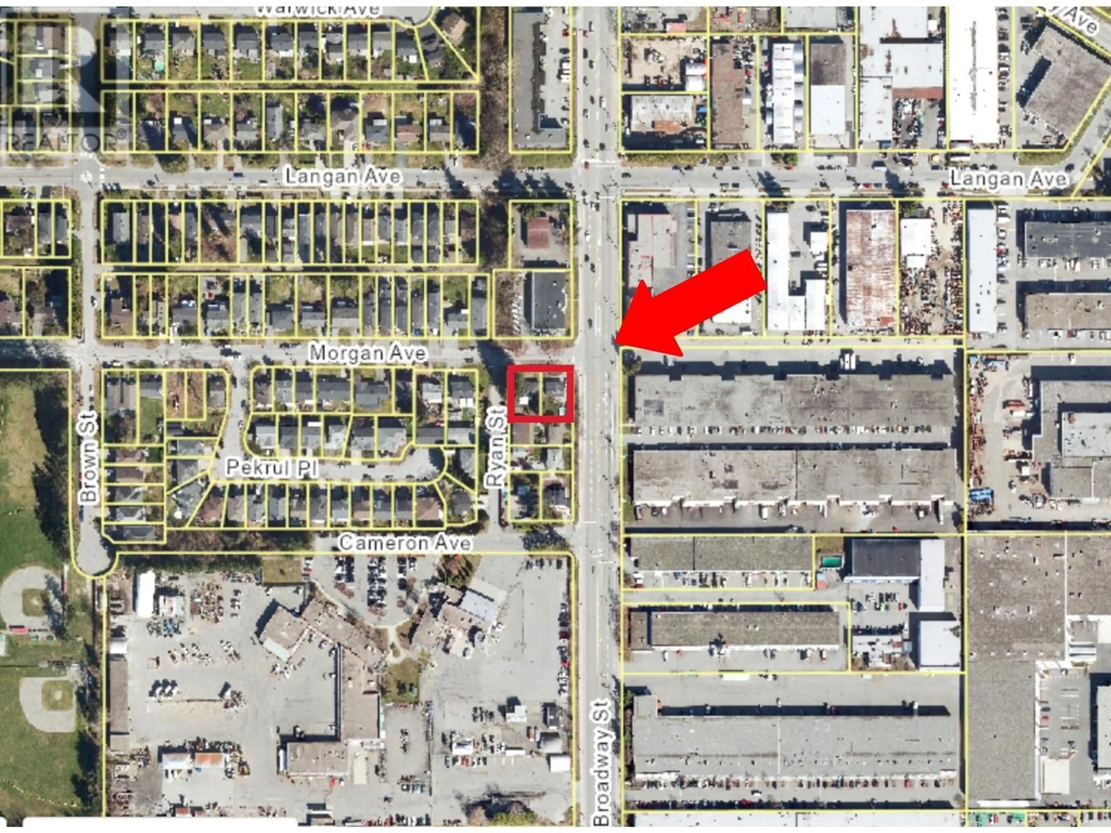 Picture of a map for 1726 MORGAN AVENUE, Port Coquitlam British Columbia V3C1J5