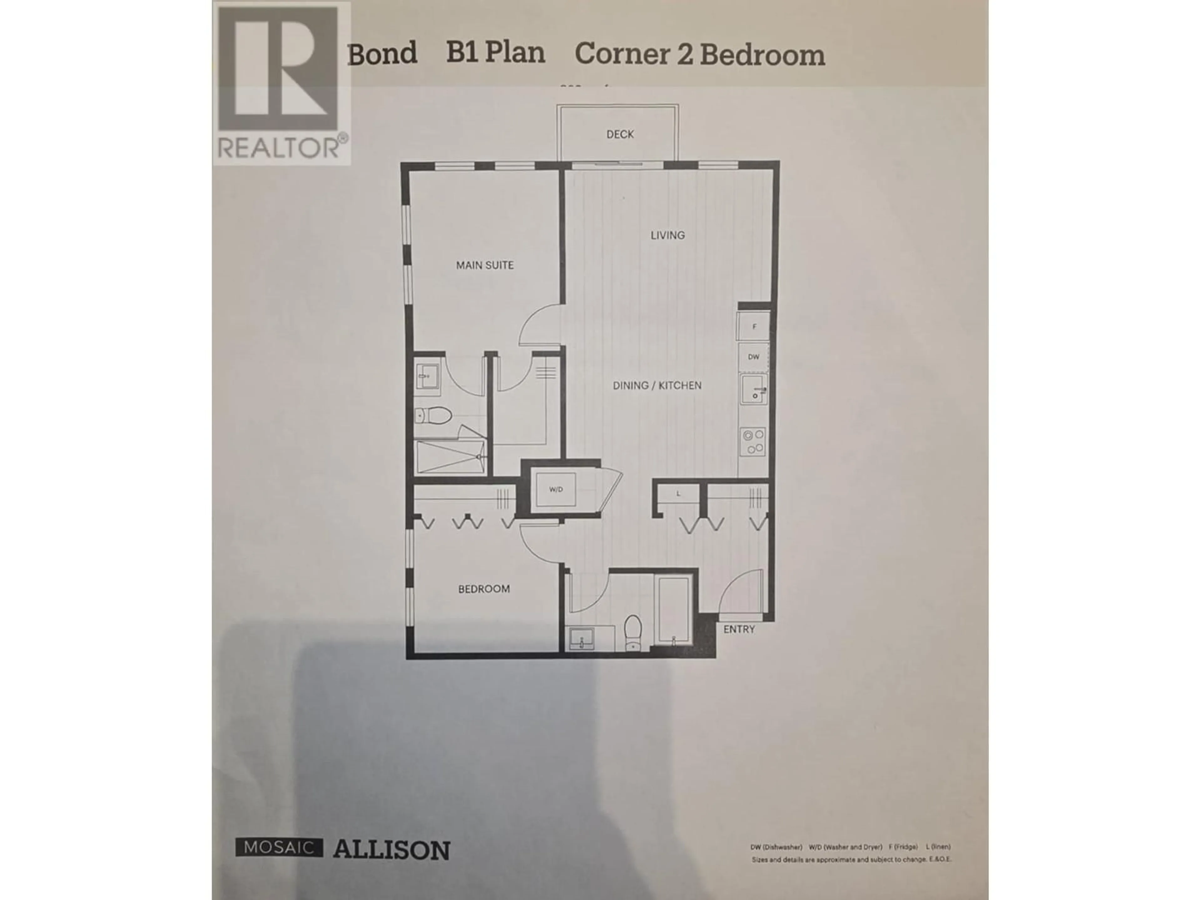 Floor plan for 211 - 708 EDGAR AVENUE, Coquitlam British Columbia V3K0H3