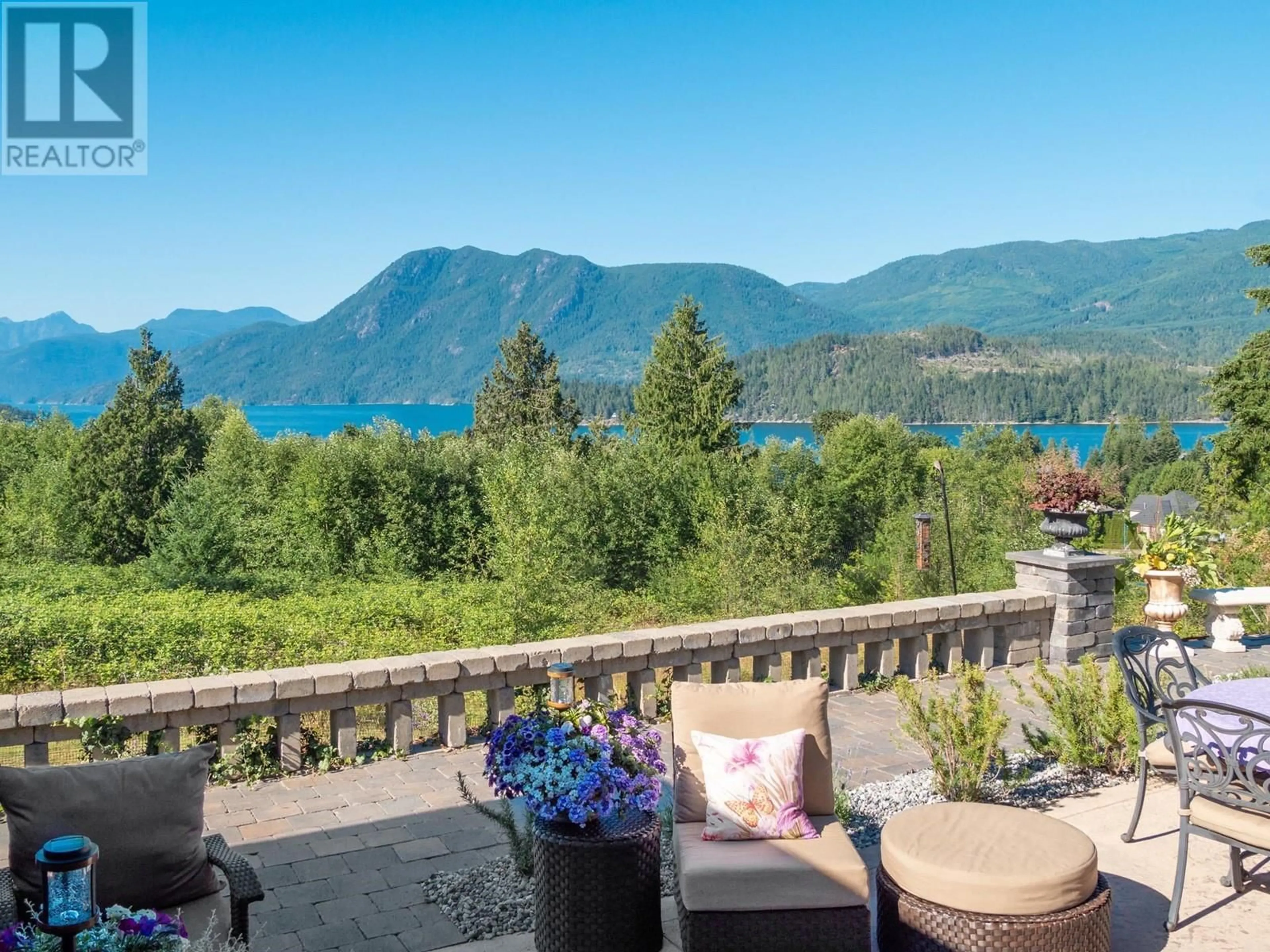 Patio, water/lake/river/ocean view for 6391&93 SANDPIPER ROAD, Sechelt British Columbia V7Z0L1