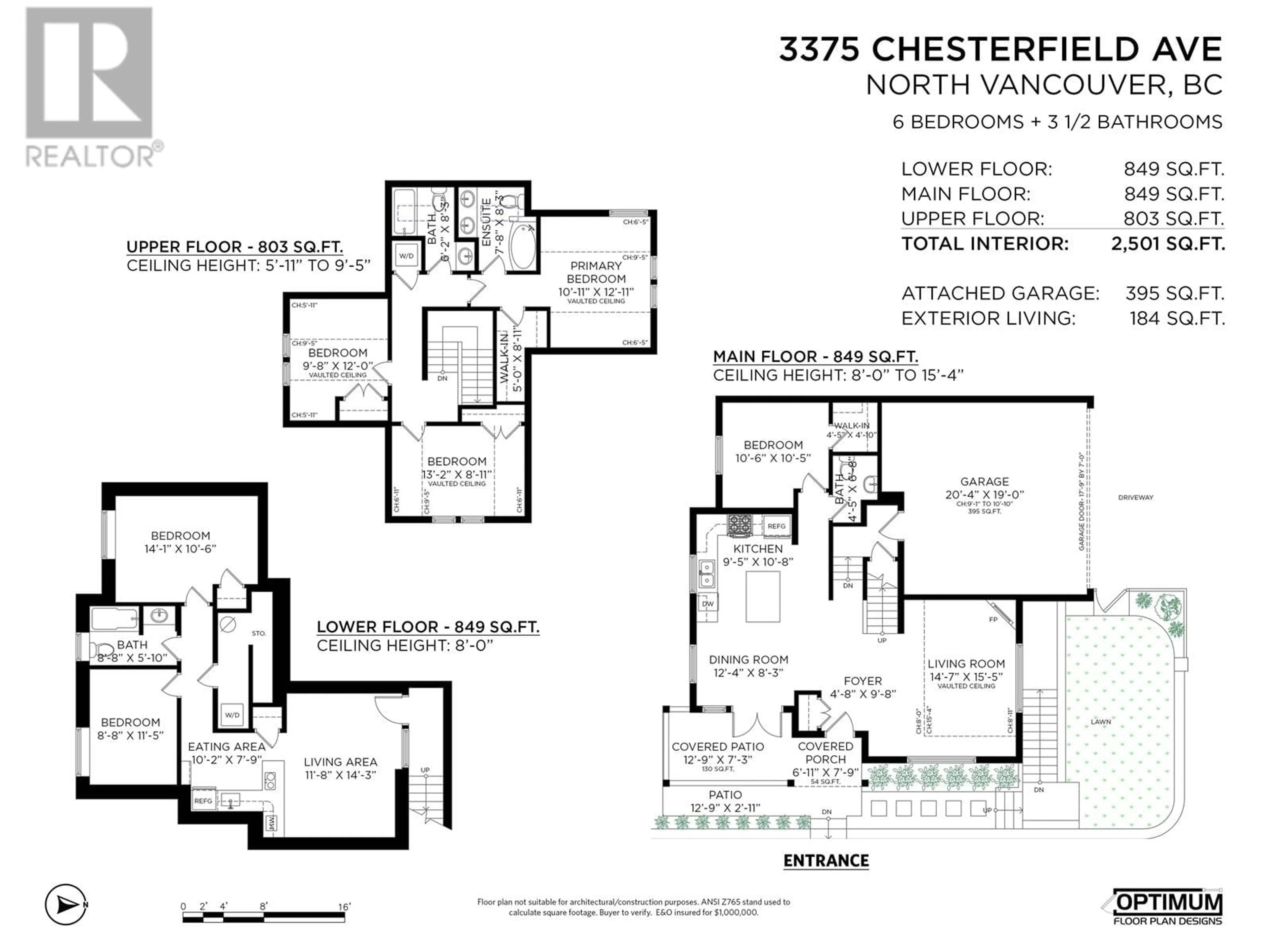 Floor plan for 3375 CHESTERFIELD AVENUE, North Vancouver British Columbia V7N3N2