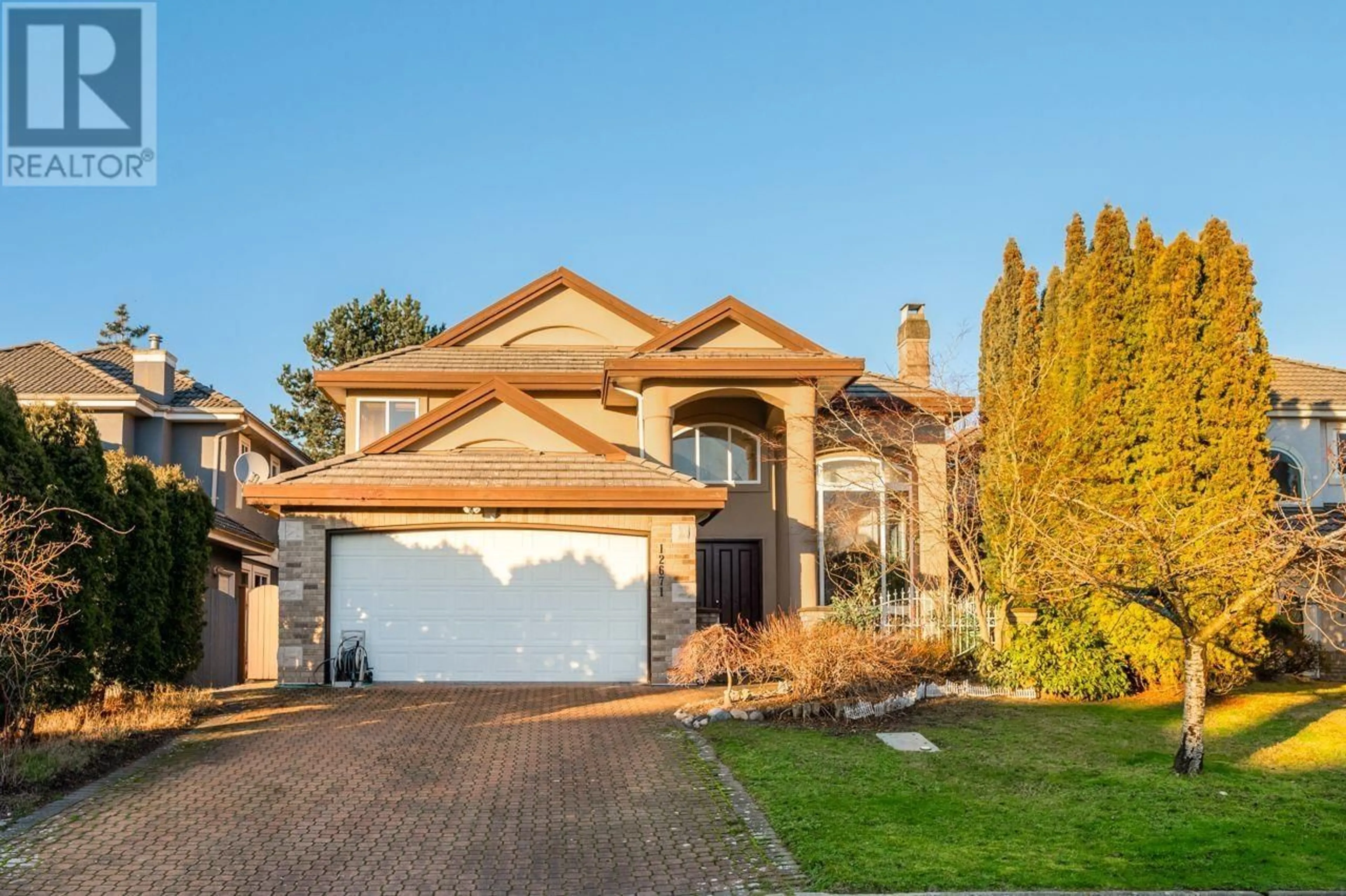 Home with brick exterior material, street for 12671 CARNCROSS AVENUE, Richmond British Columbia V6V2W4