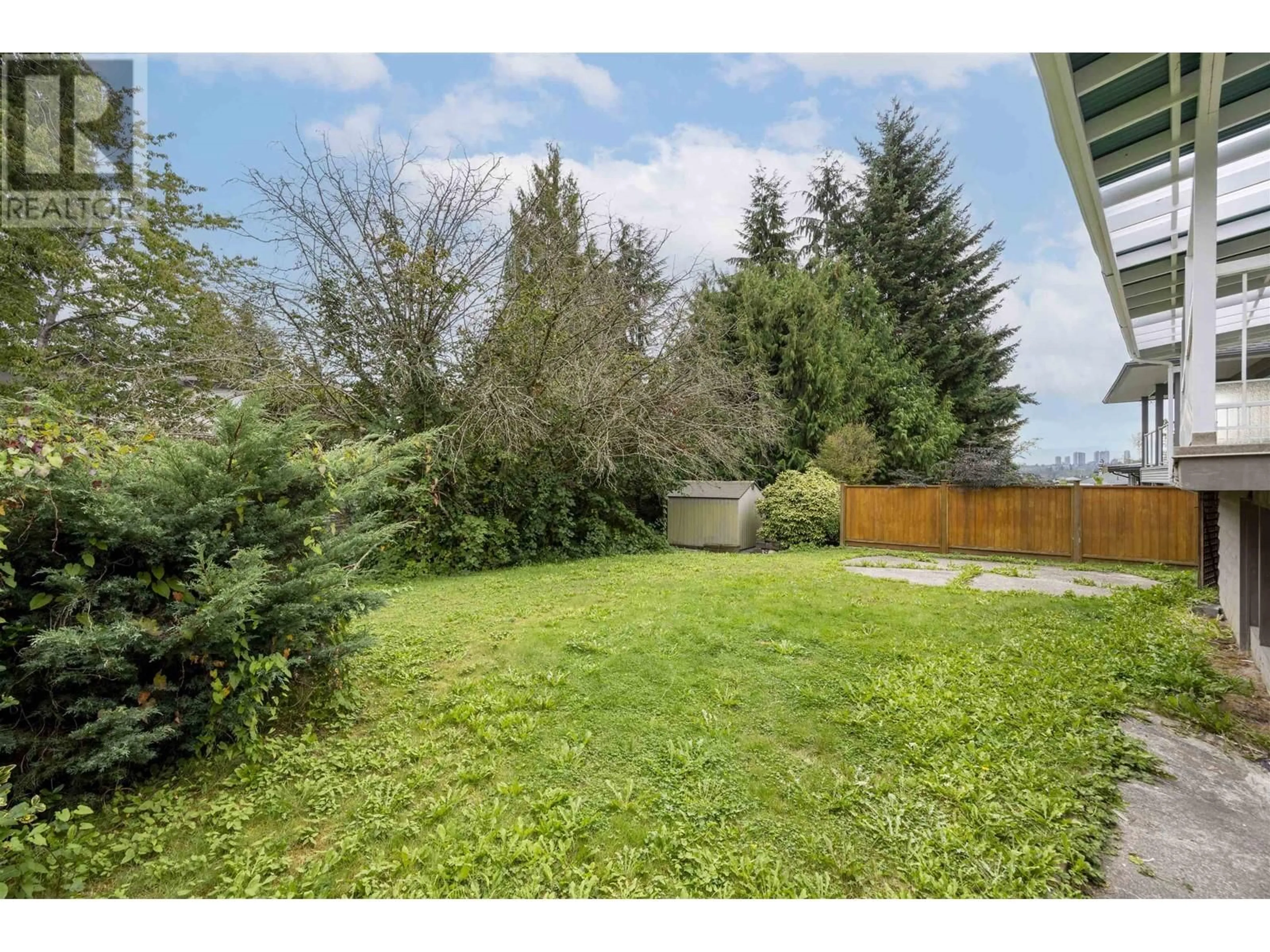 Patio, forest/trees view for 2110 JORDAN DRIVE, Burnaby British Columbia V5B4E8