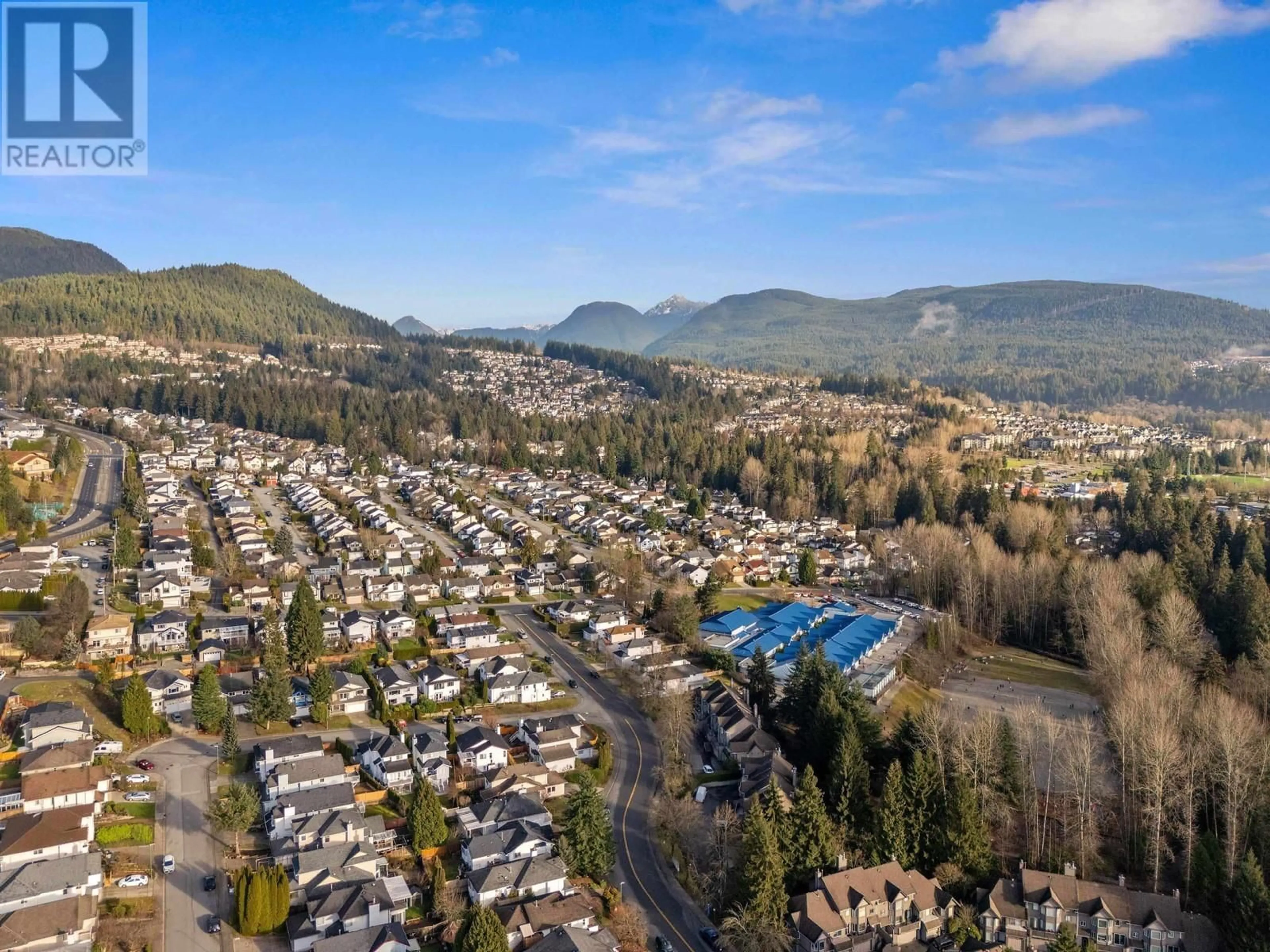 A pic from outside/outdoor area/front of a property/back of a property/a pic from drone, mountain view for 24 1235 JOHNSON STREET, Coquitlam British Columbia V3B7E2