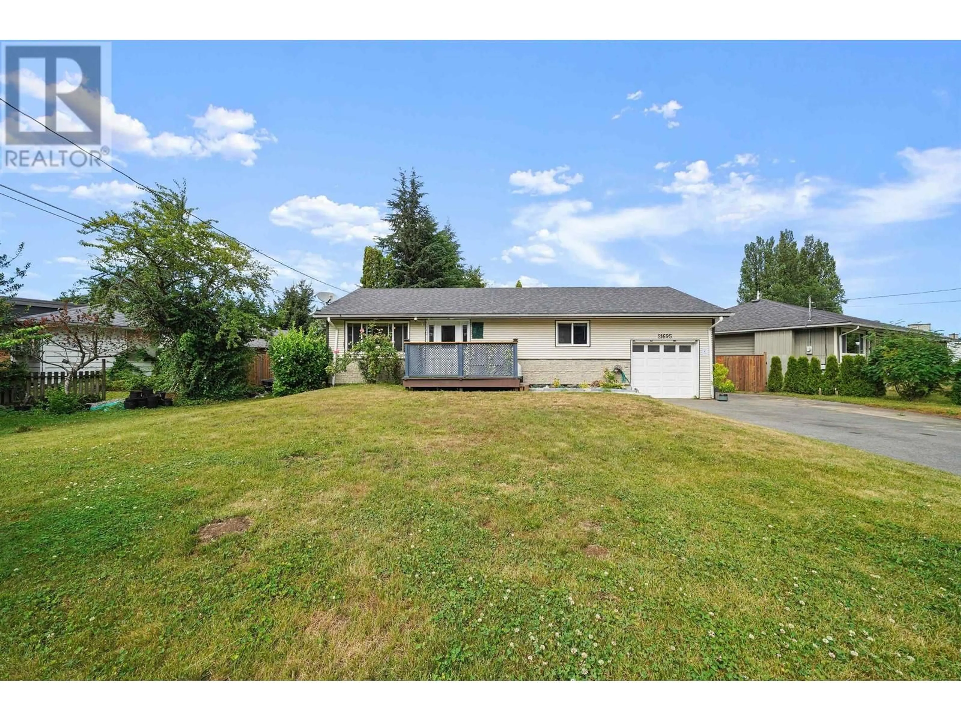 A pic from outside/outdoor area/front of a property/back of a property/a pic from drone, street for 21695 122 AVENUE, Maple Ridge British Columbia V2X3X1