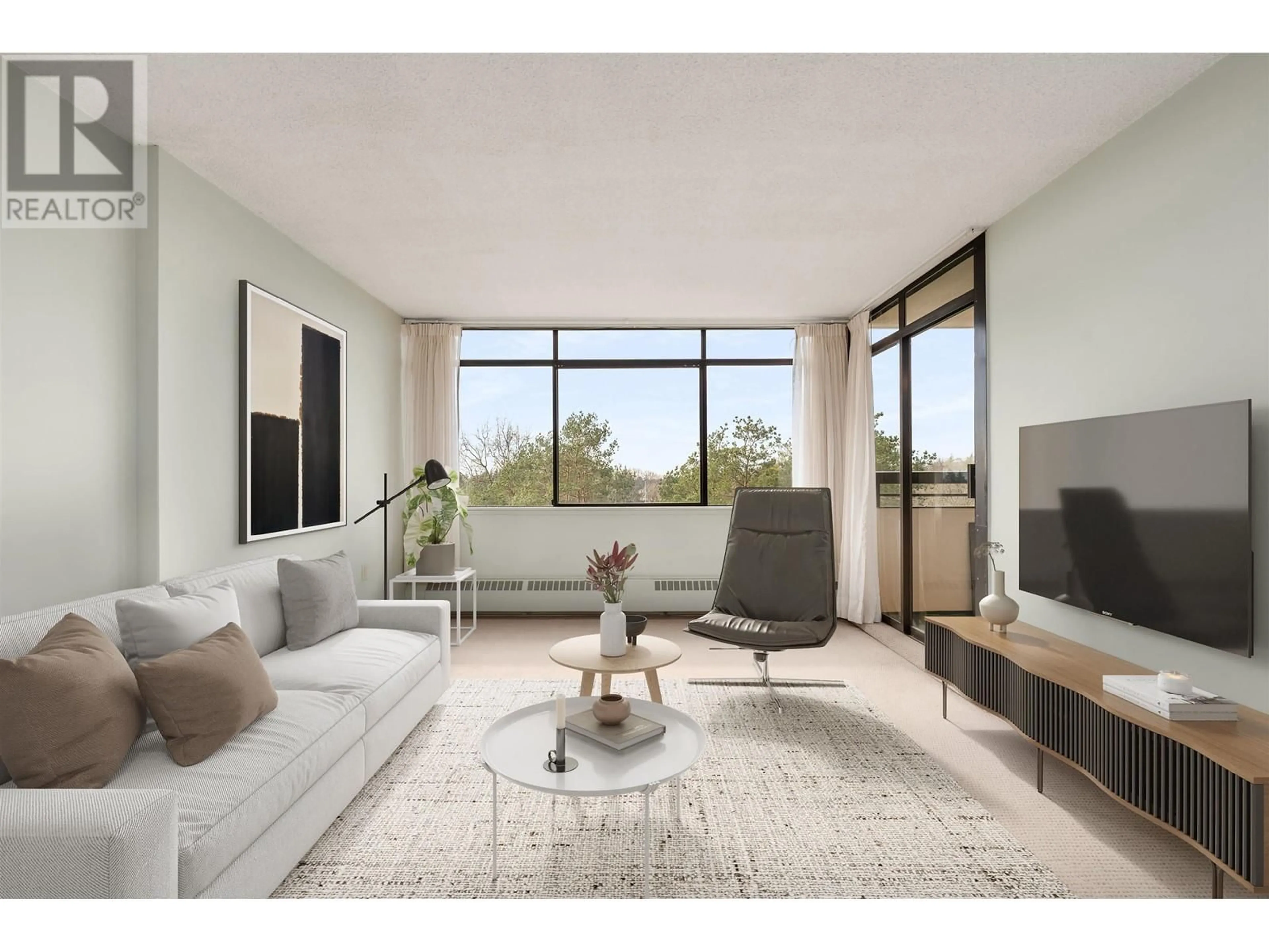 Living room with furniture, unknown for 809 - 6611 MINORU BOULEVARD, Richmond British Columbia V6Y1Y9