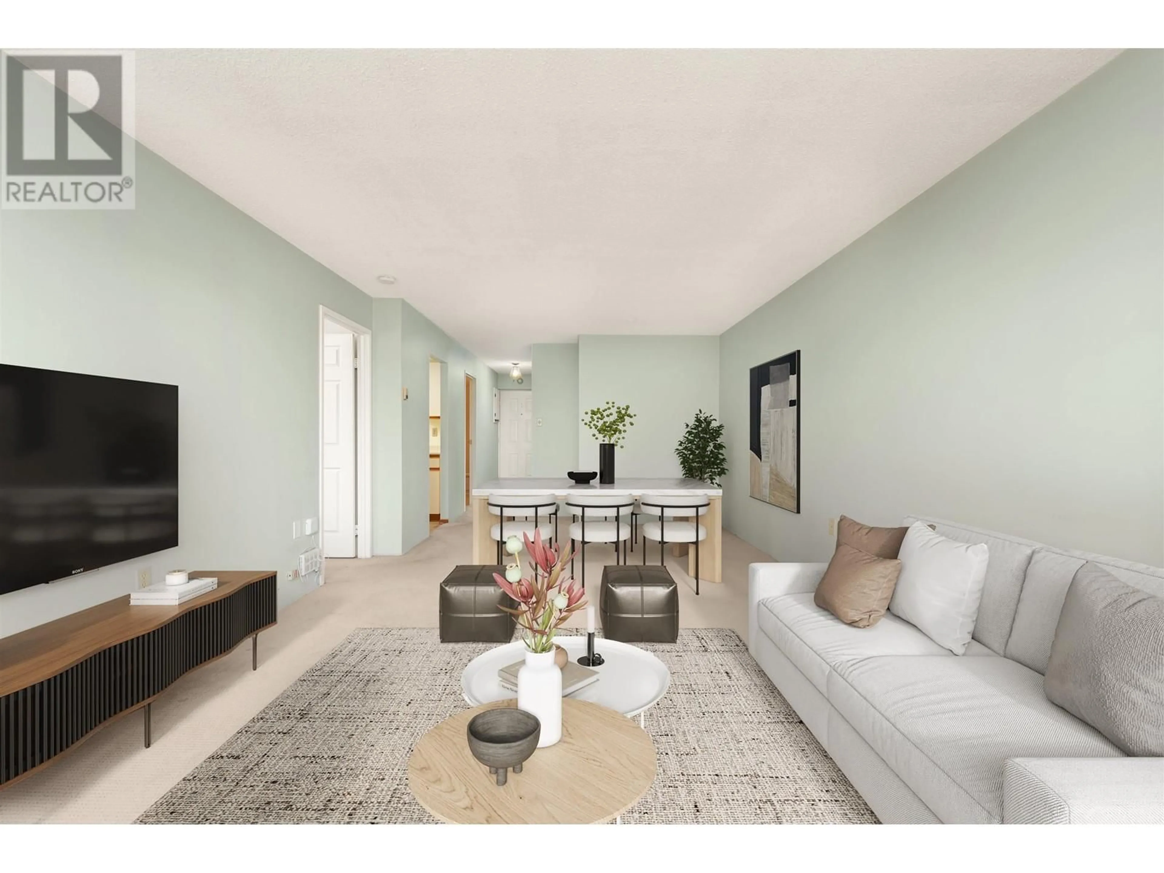 Living room with furniture, unknown for 809 - 6611 MINORU BOULEVARD, Richmond British Columbia V6Y1Y9