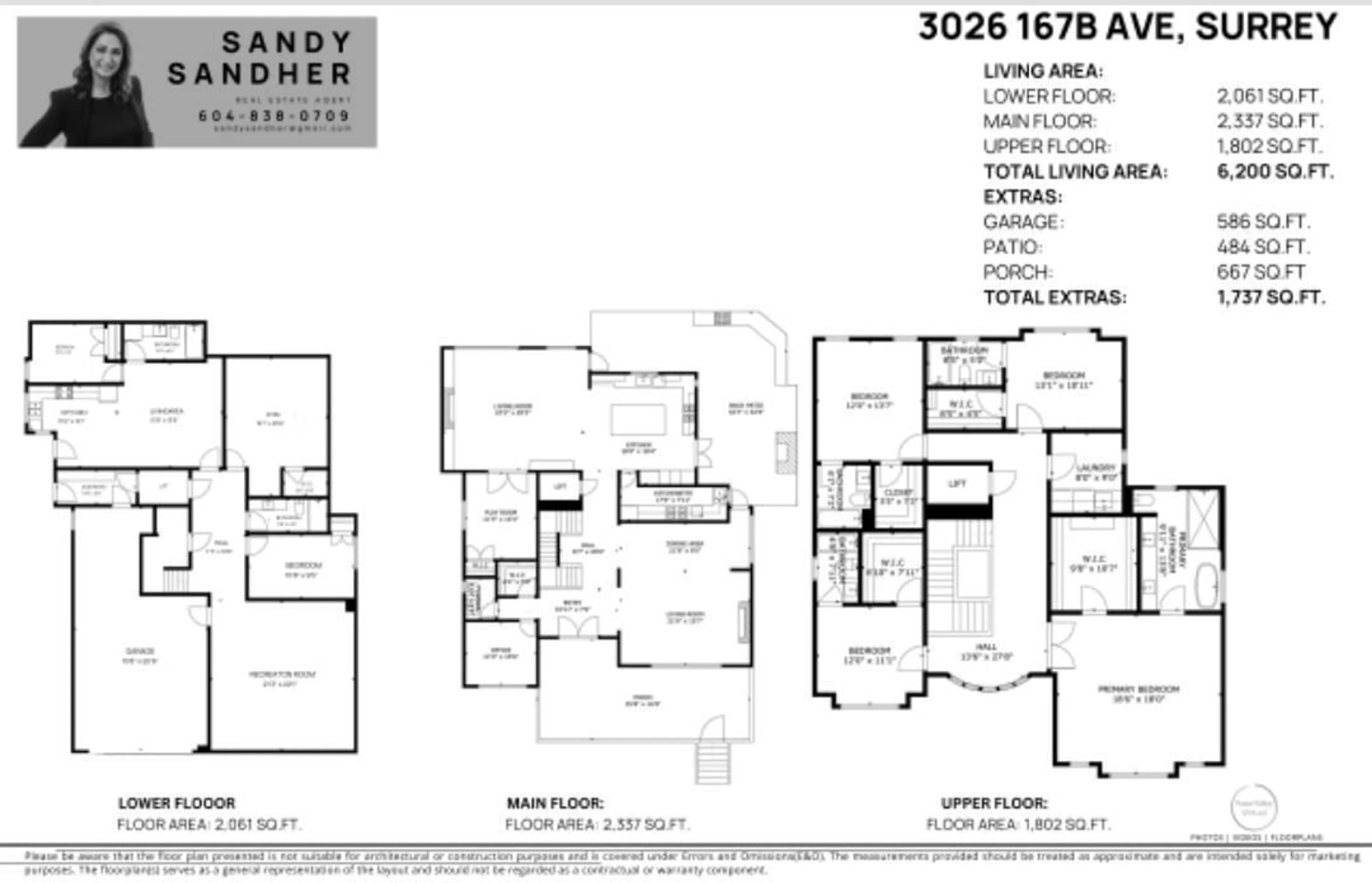 Floor plan for 3026 167B STREET, Surrey British Columbia V3Z0P9