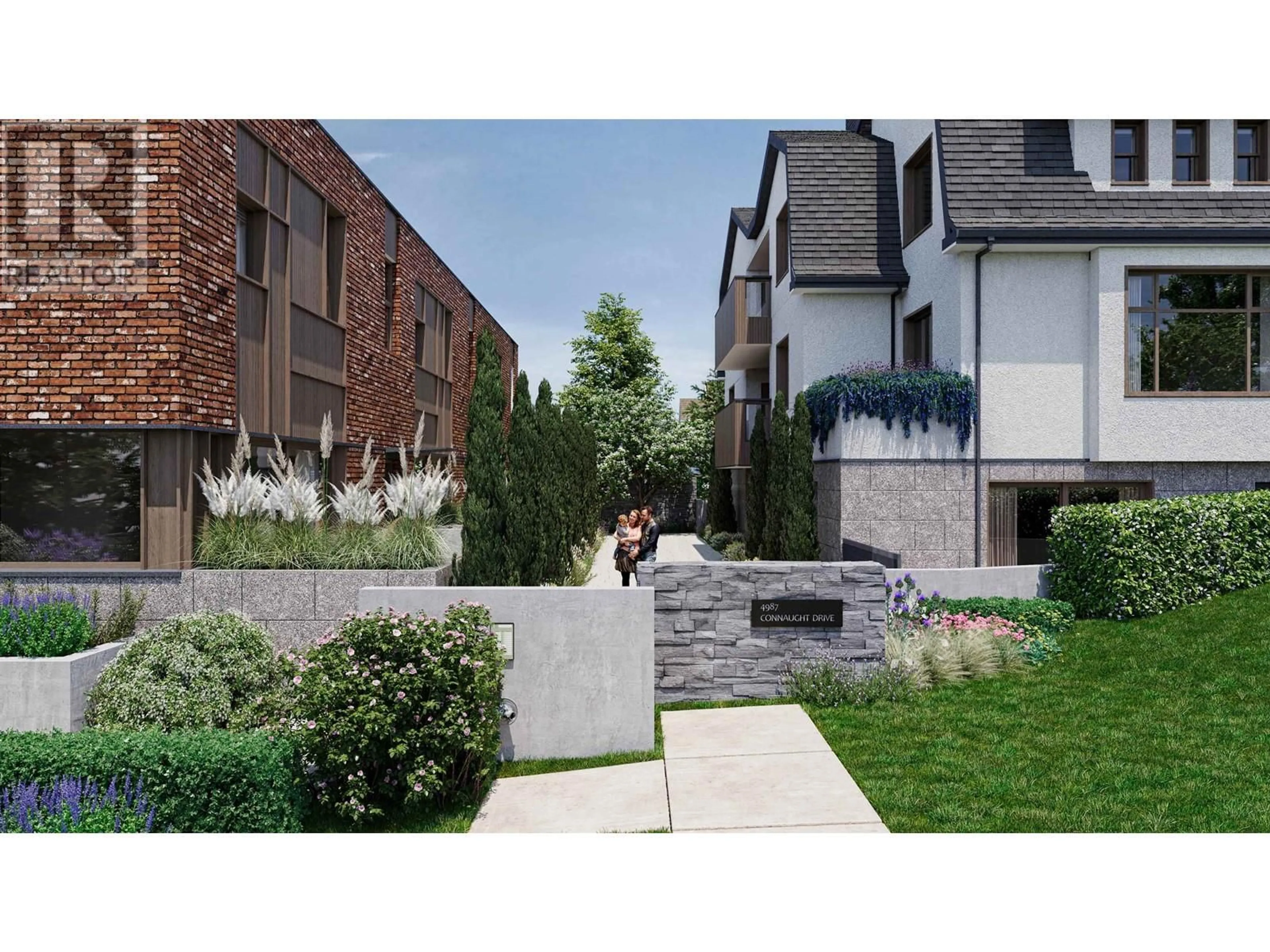 Patio, street for 2 - 1610 ROXBURGH STREET, Vancouver British Columbia V6M3K1