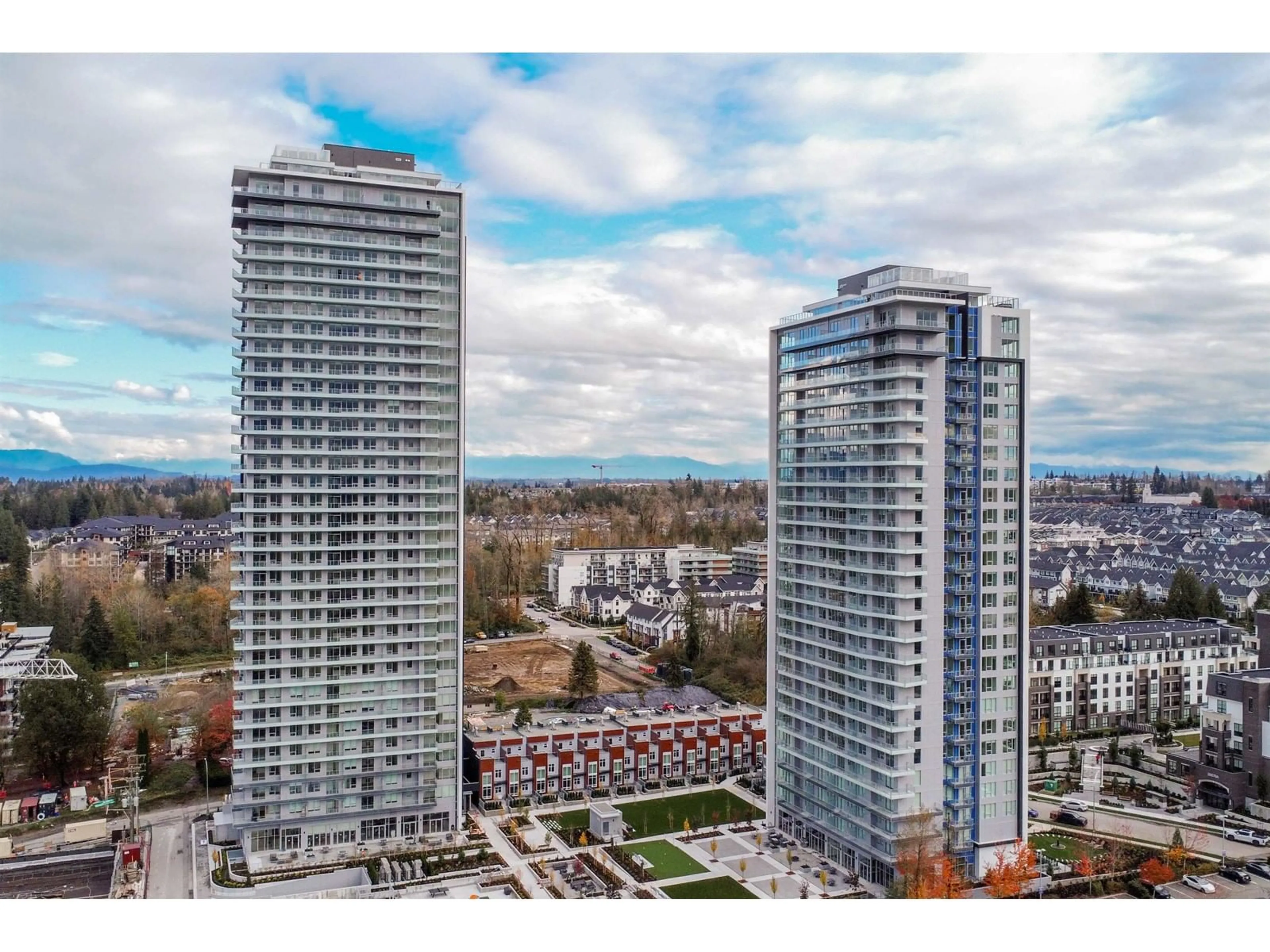 A pic from outside/outdoor area/front of a property/back of a property/a pic from drone, city buildings view from balcony for 1908 8551 201 STREET, Langley British Columbia V2Y3Y4