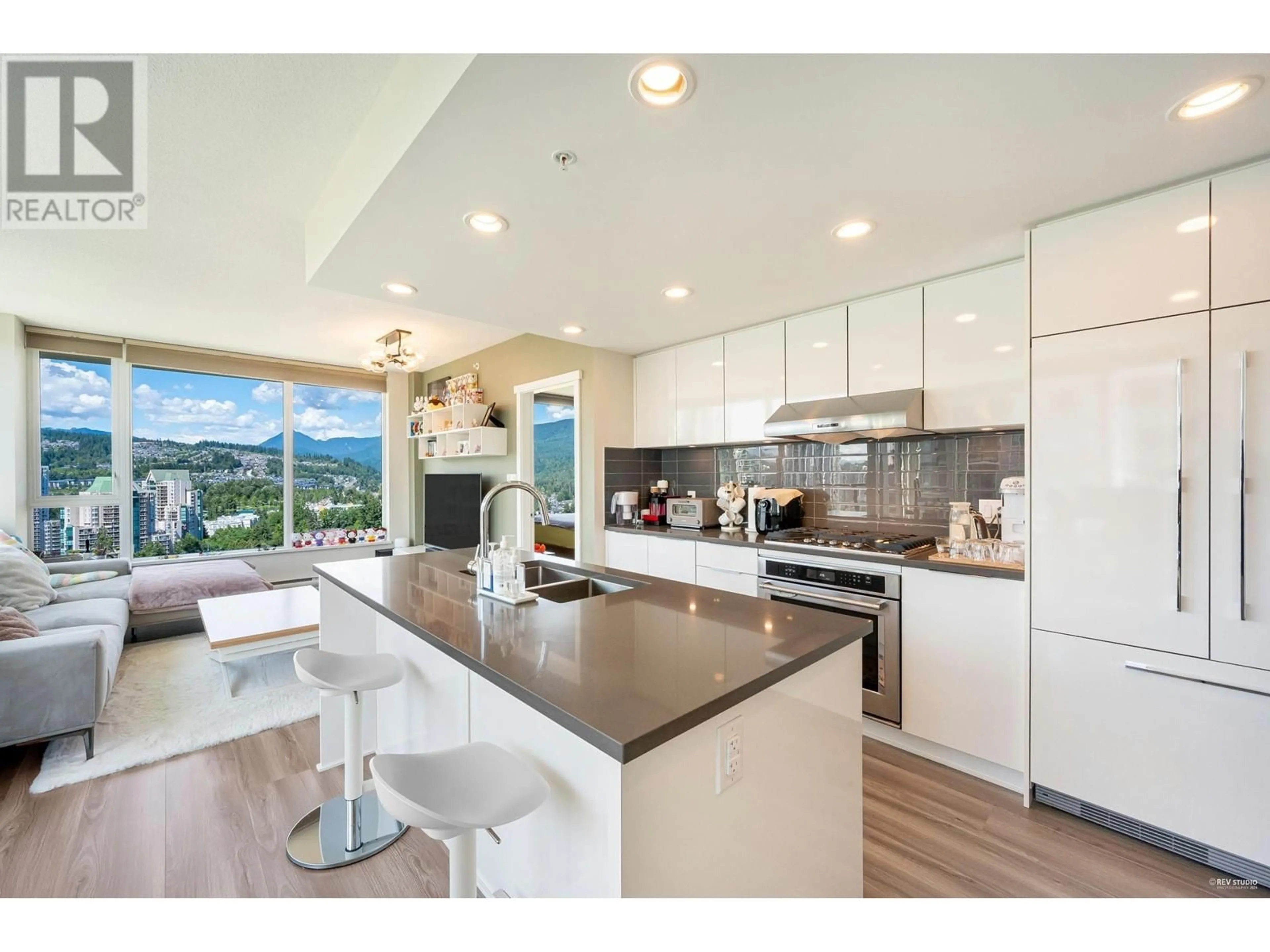 Open concept kitchen, unknown for 2205 3100 WINDSOR GATE, Coquitlam British Columbia V3B0P3