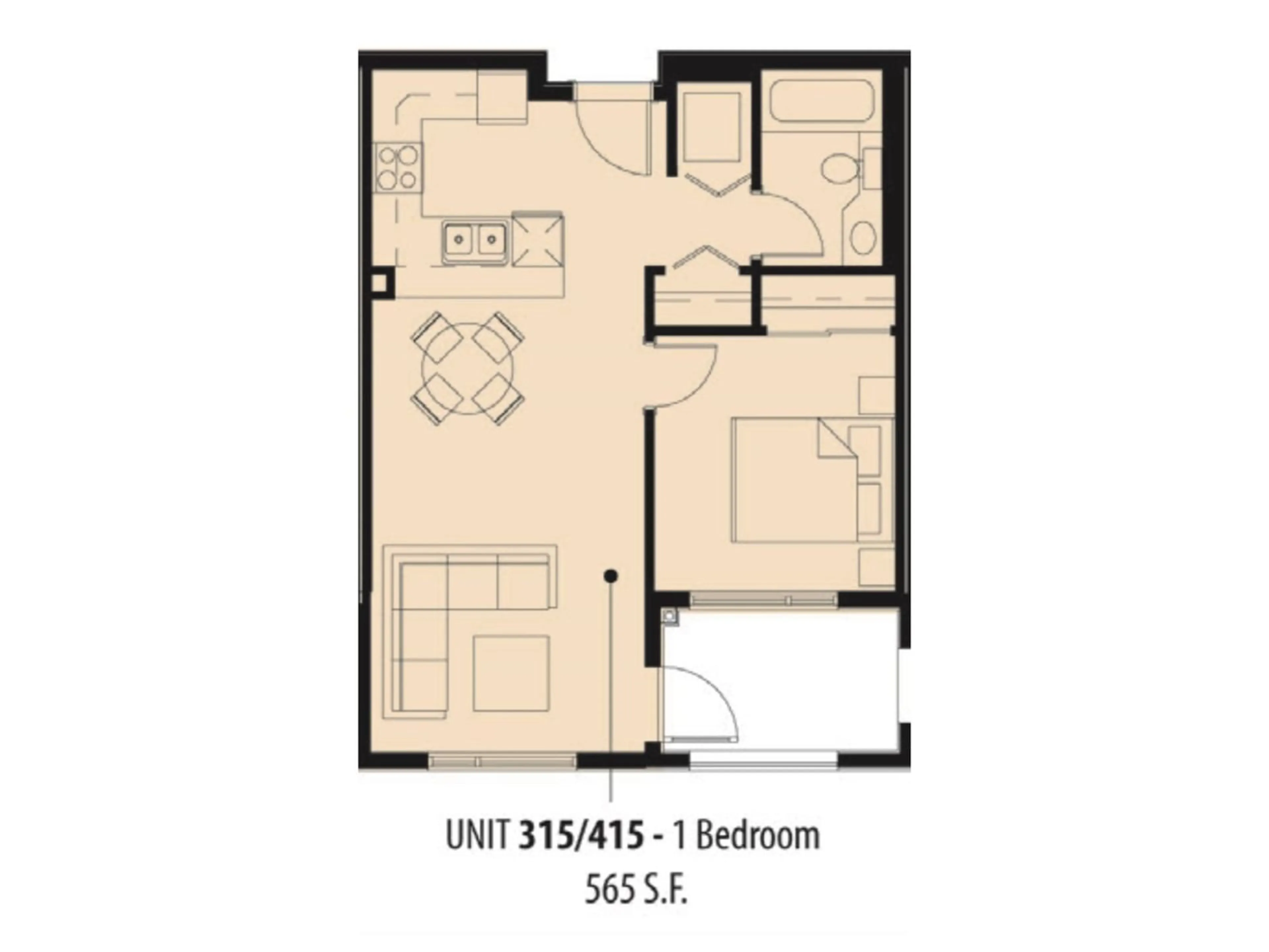 Floor plan for 315 163 175A STREET, Surrey British Columbia V0V0V0