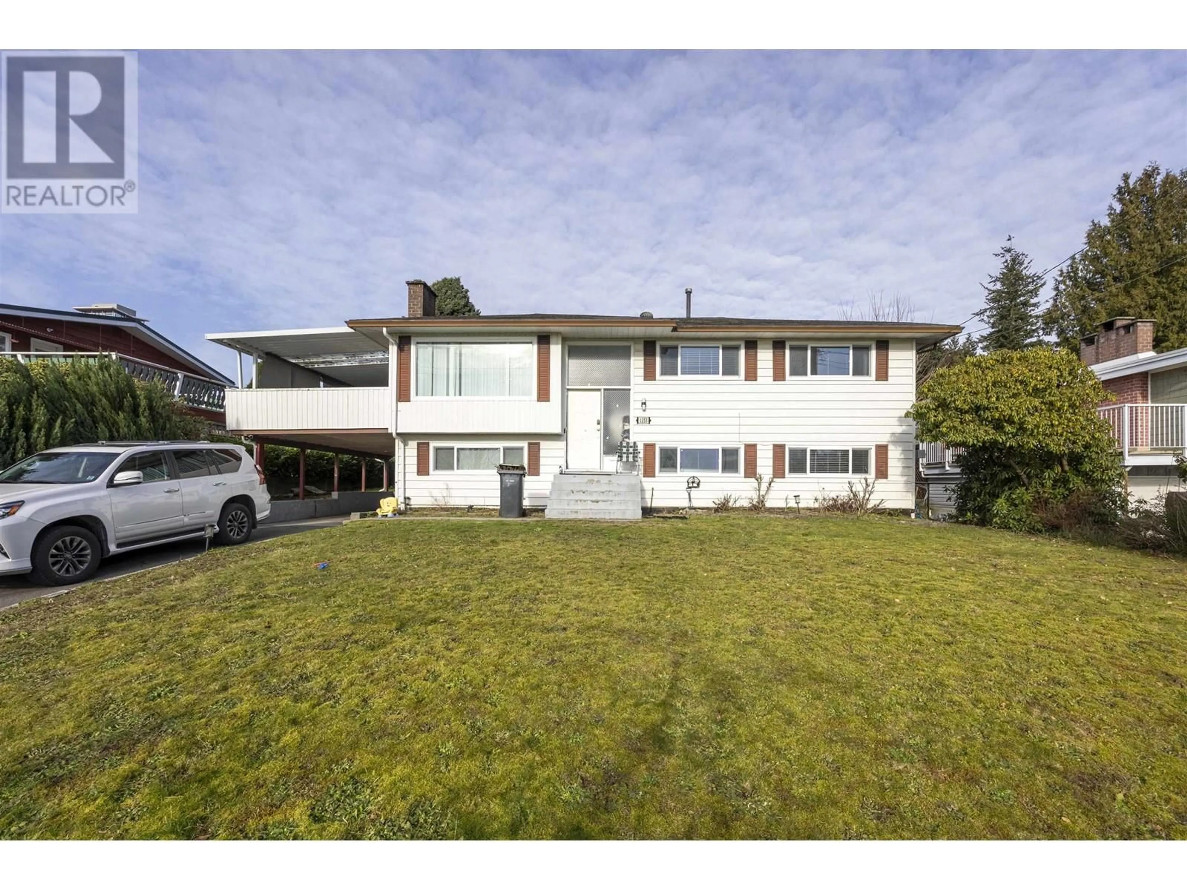 A pic from outside/outdoor area/front of a property/back of a property/a pic from drone, street for 1153 MADORE AVENUE, Coquitlam British Columbia V3K3C1