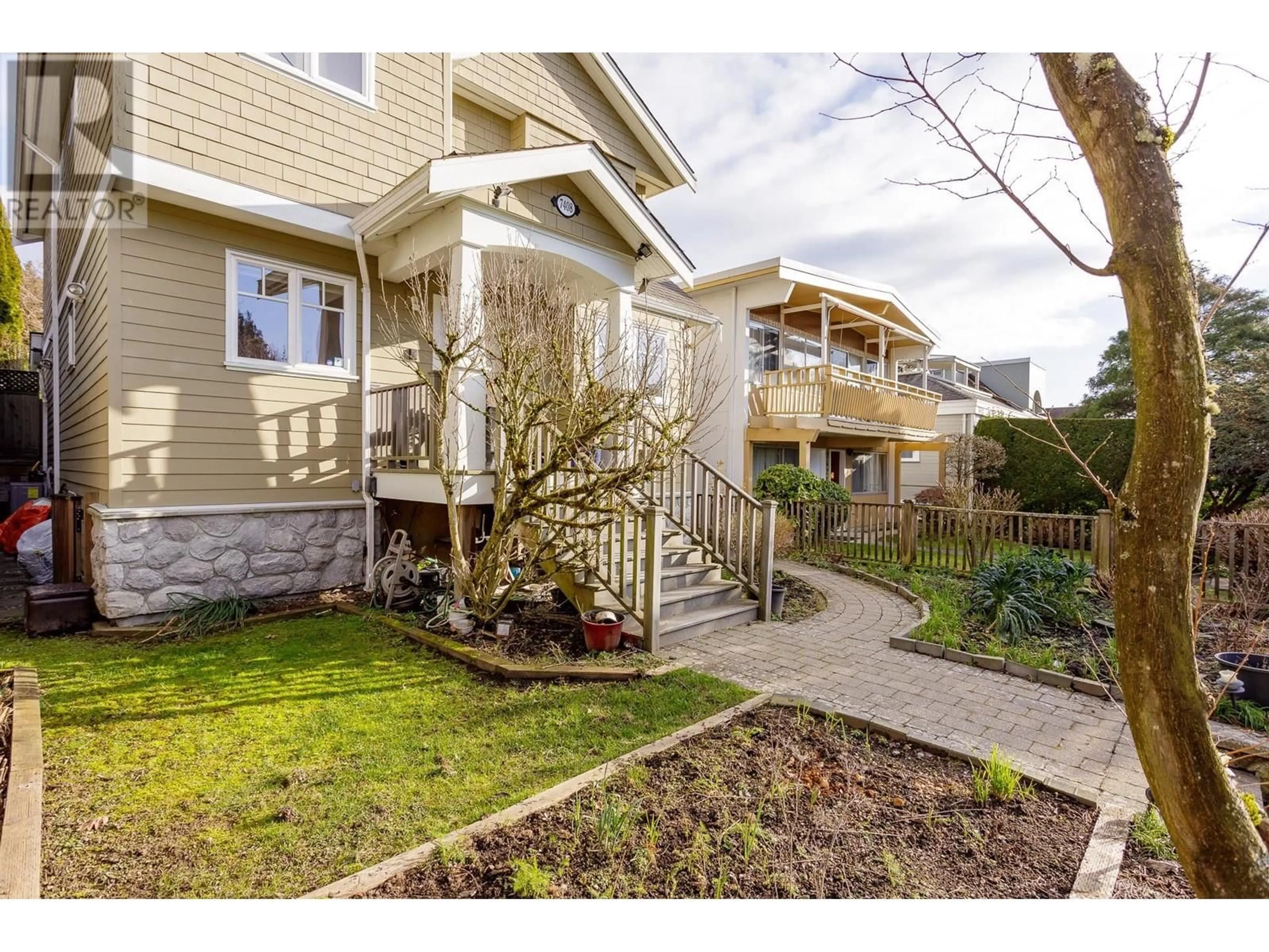 Patio, street for 7408 LABURNUM STREET, Vancouver British Columbia V6P5N3