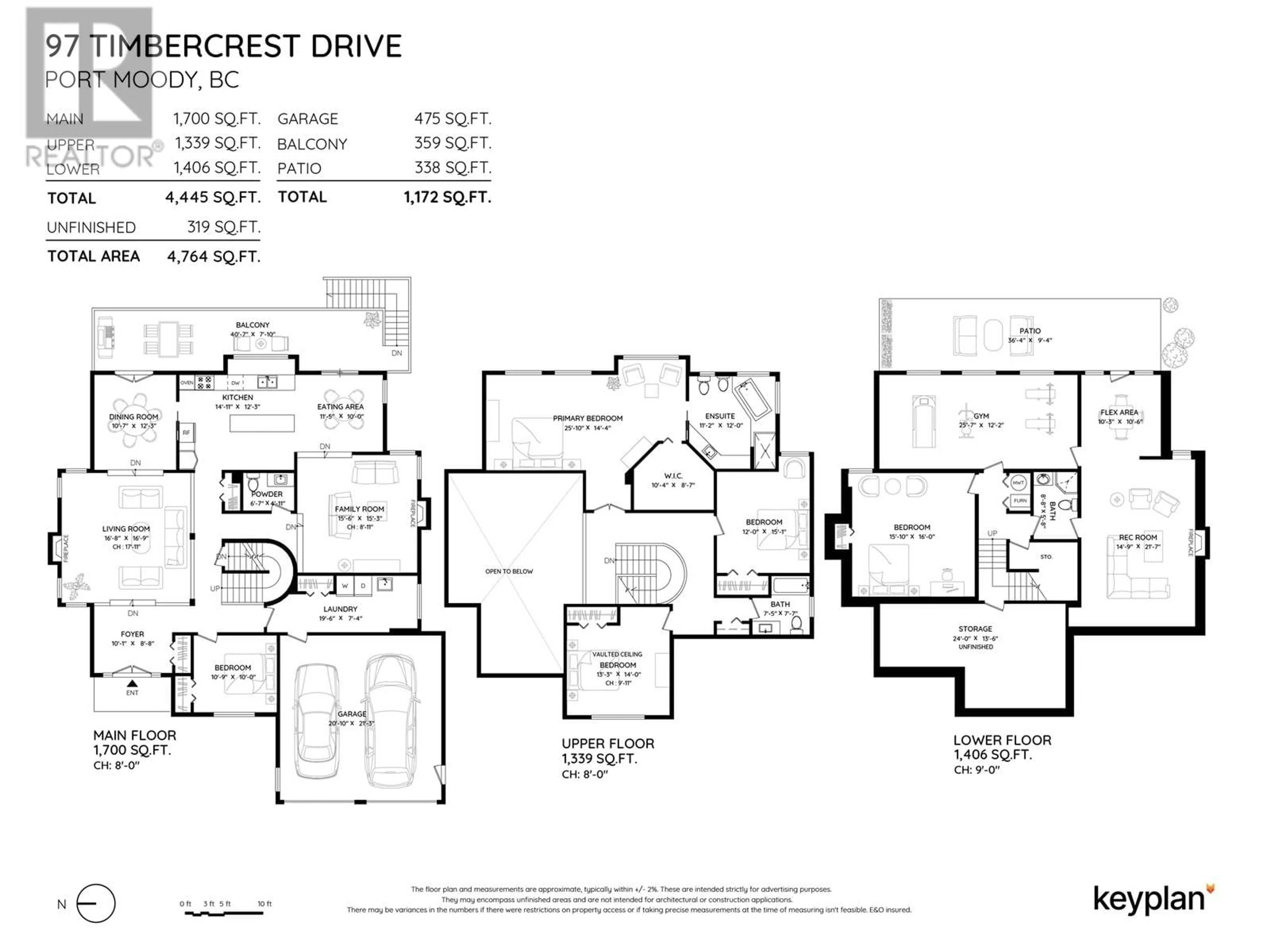 Floor plan for 97 TIMBERCREST DRIVE, Port Moody British Columbia V3H4T1