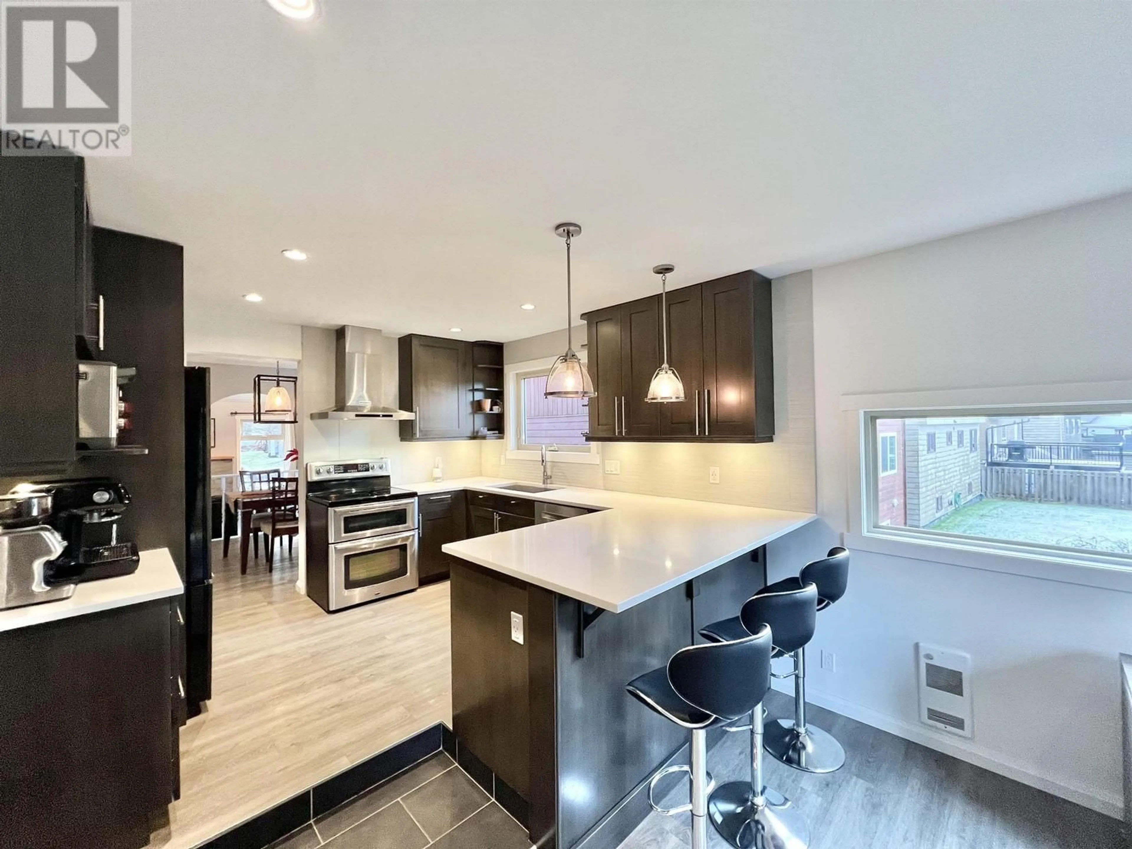 Contemporary kitchen, ceramic/tile floor for 209 CORMORANT STREET, Prince Rupert British Columbia V8J4E6