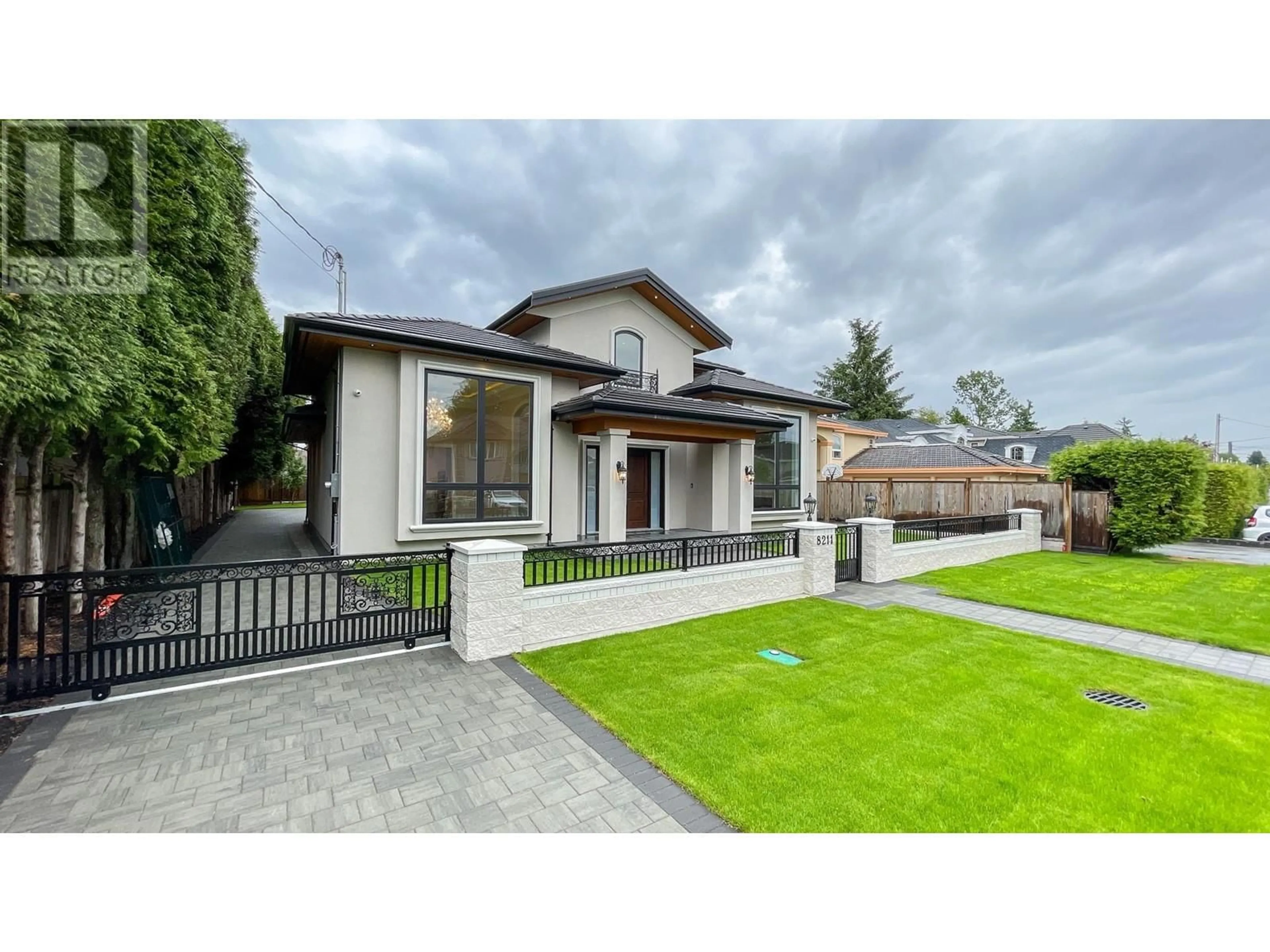 Home with brick exterior material, street for 8211 MOWBRAY ROAD, Richmond British Columbia V7A2B8