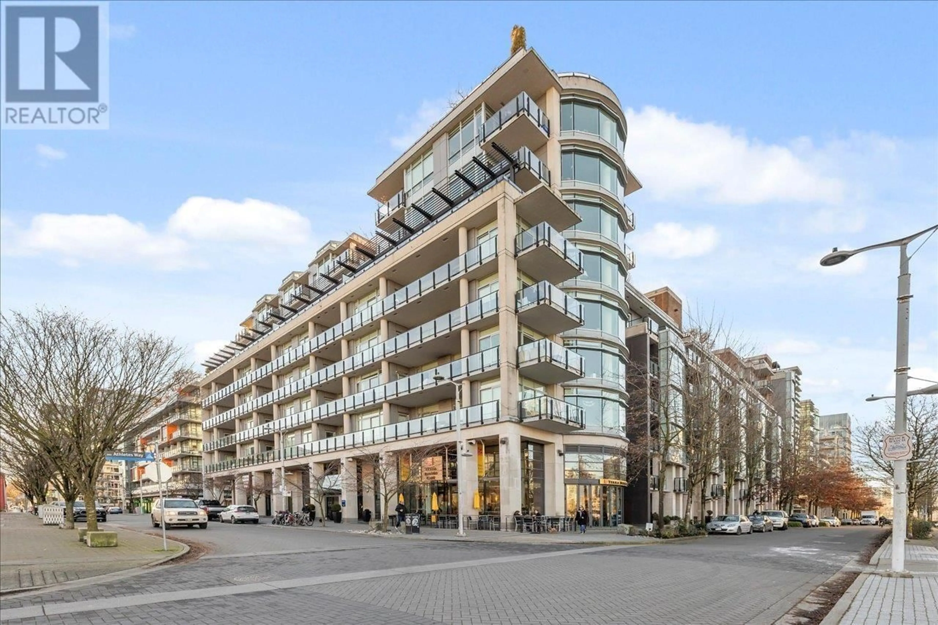 Balcony in the apartment, building for 706 1625 MANITOBA STREET, Vancouver British Columbia V5Y0B8