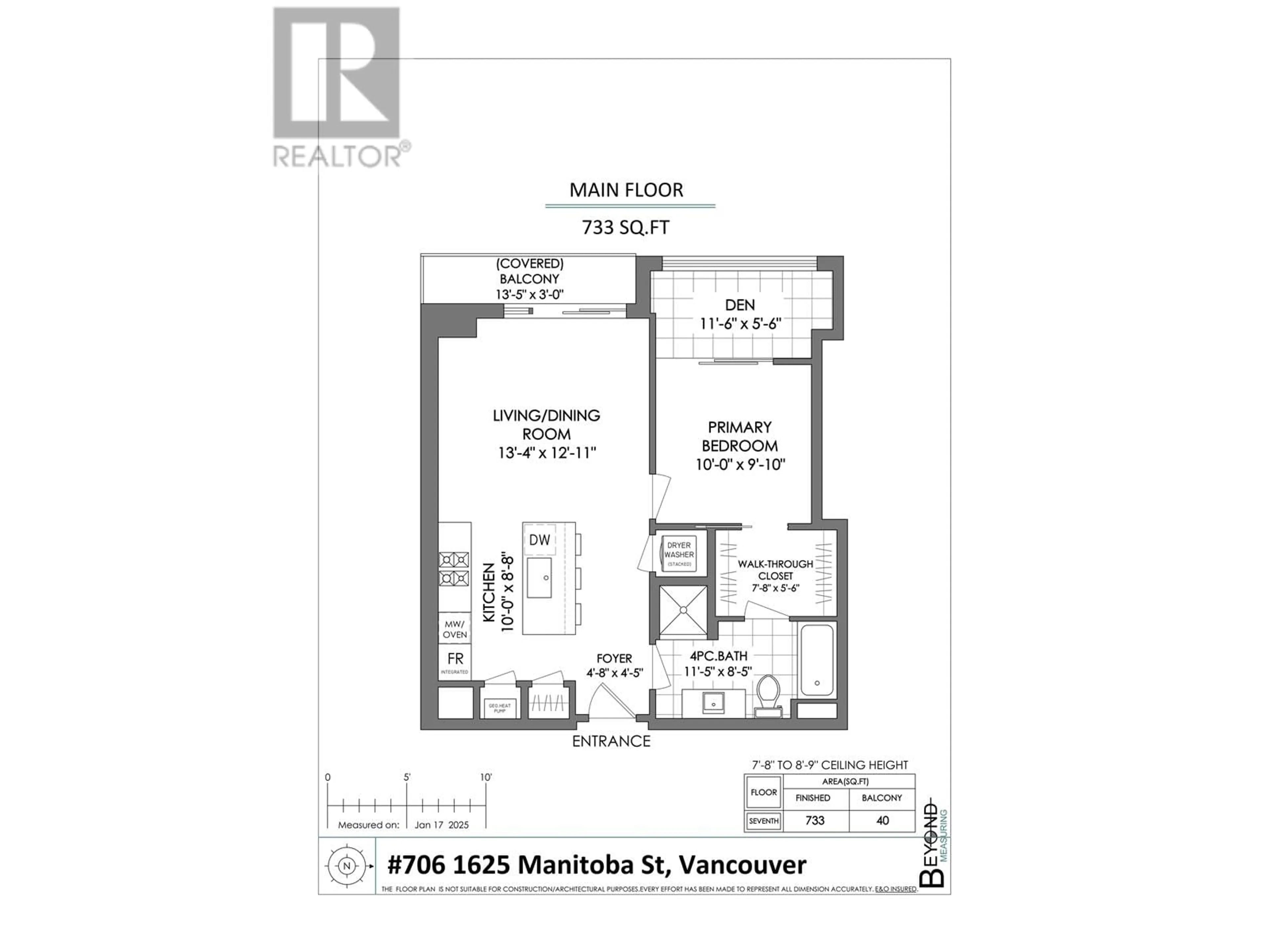 Floor plan for 706 1625 MANITOBA STREET, Vancouver British Columbia V5Y0B8