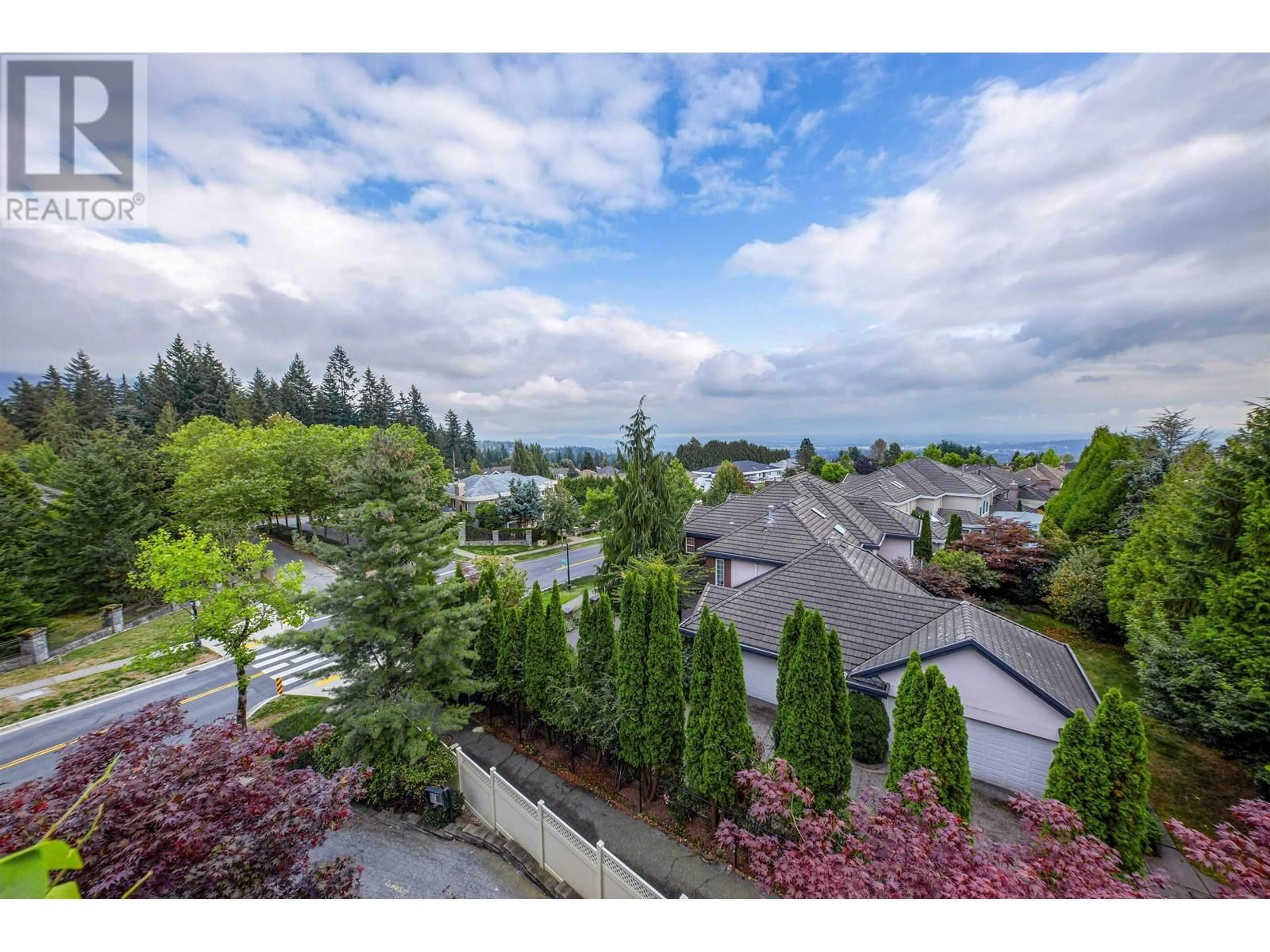 A pic from outside/outdoor area/front of a property/back of a property/a pic from drone, water/lake/river/ocean view for 305 3176 PLATEAU BOULEVARD, Coquitlam British Columbia V3E3J2