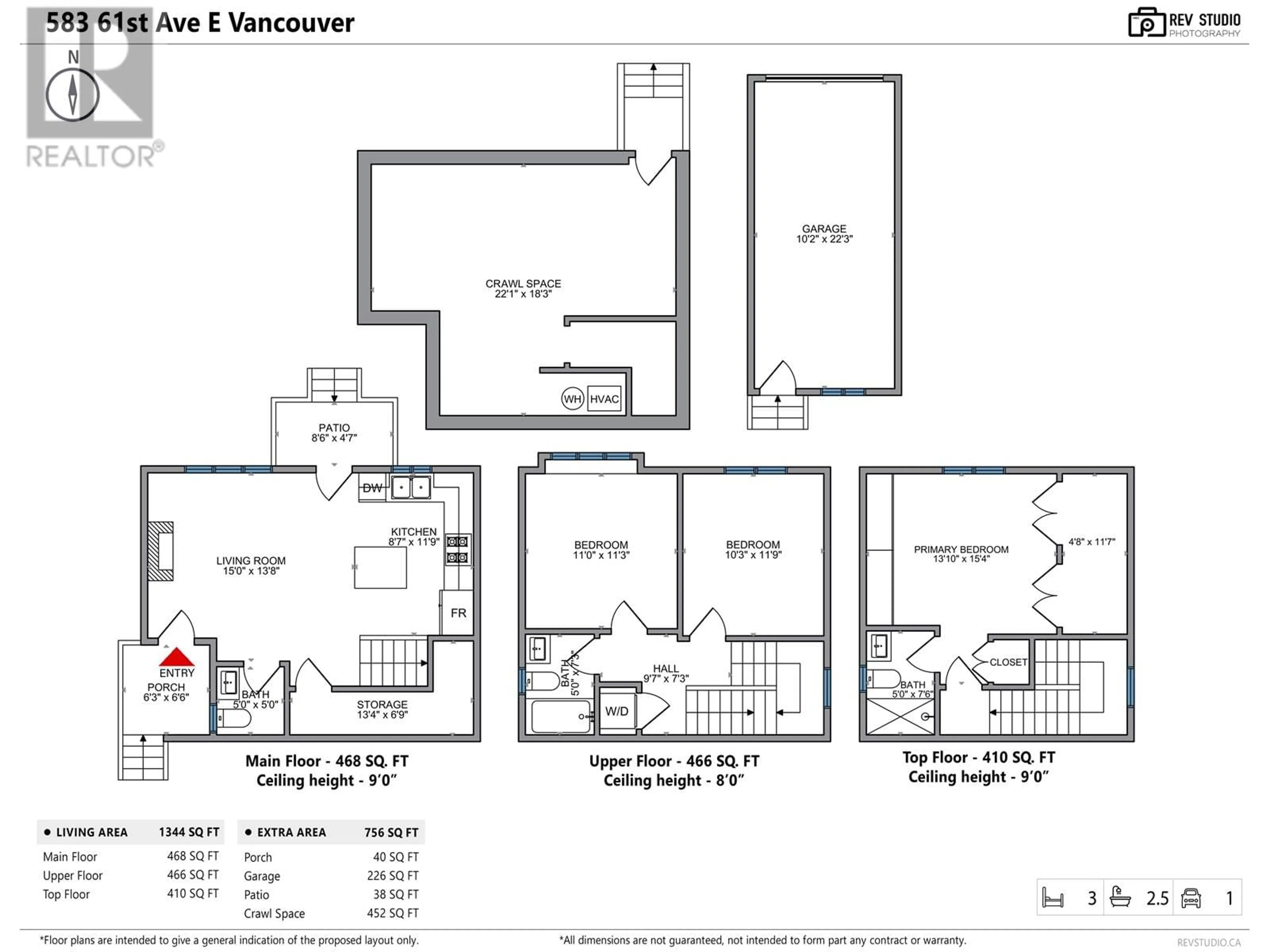 Floor plan for 583 E 61ST AVENUE, Vancouver British Columbia V5X2B8