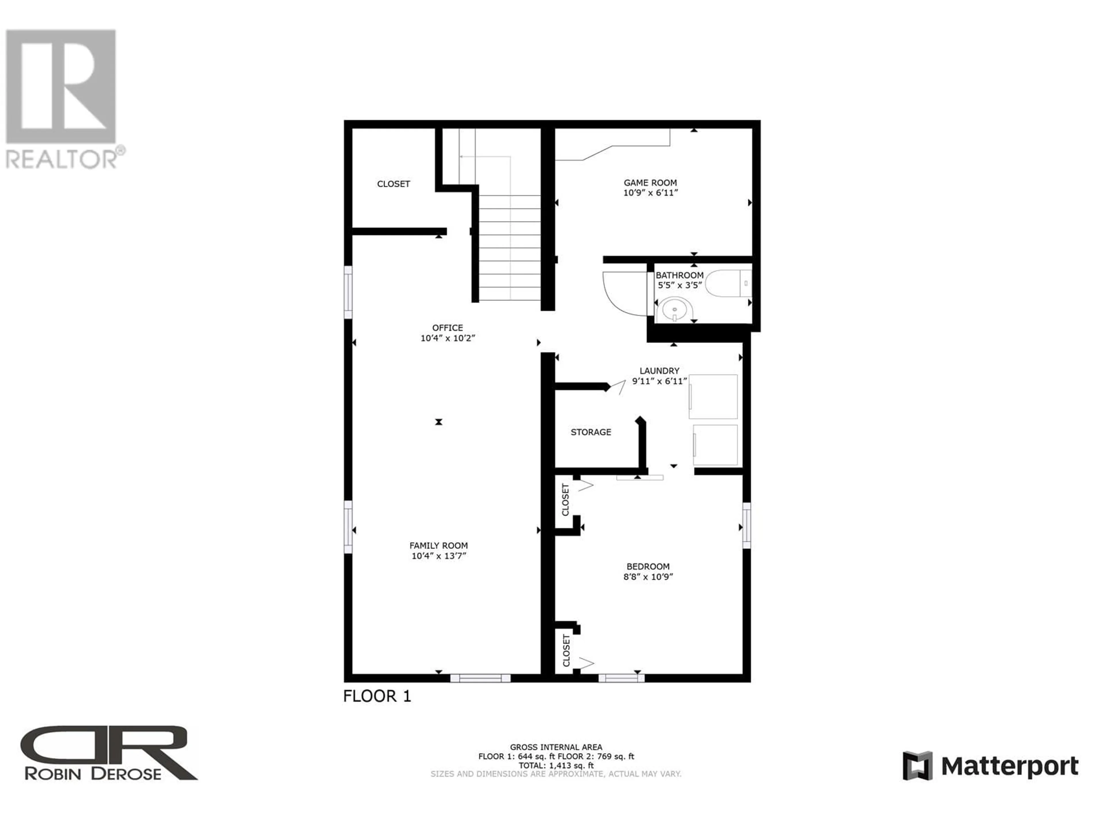 Floor plan for 9420 96 AVENUE, Fort St. John British Columbia V1J1K4