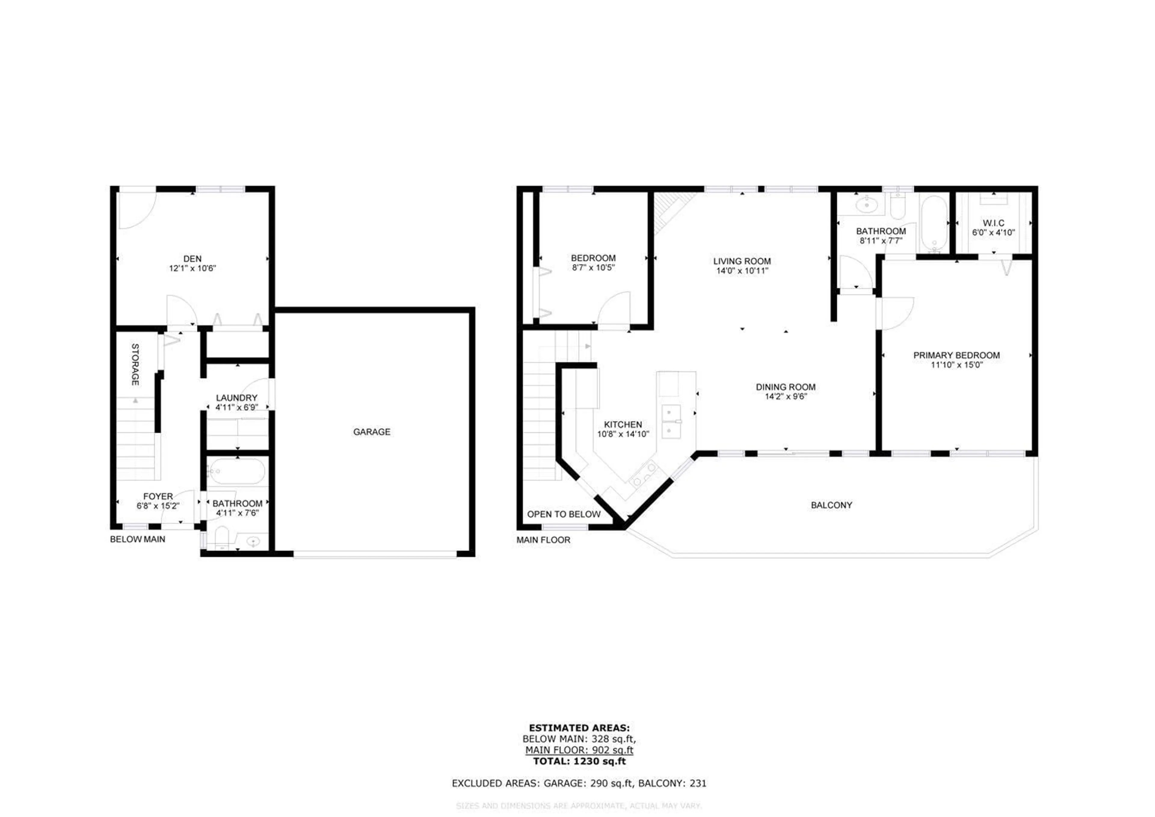 Floor plan for 106 - 9296 HAZEL STREET, Chilliwack British Columbia V2P5N6