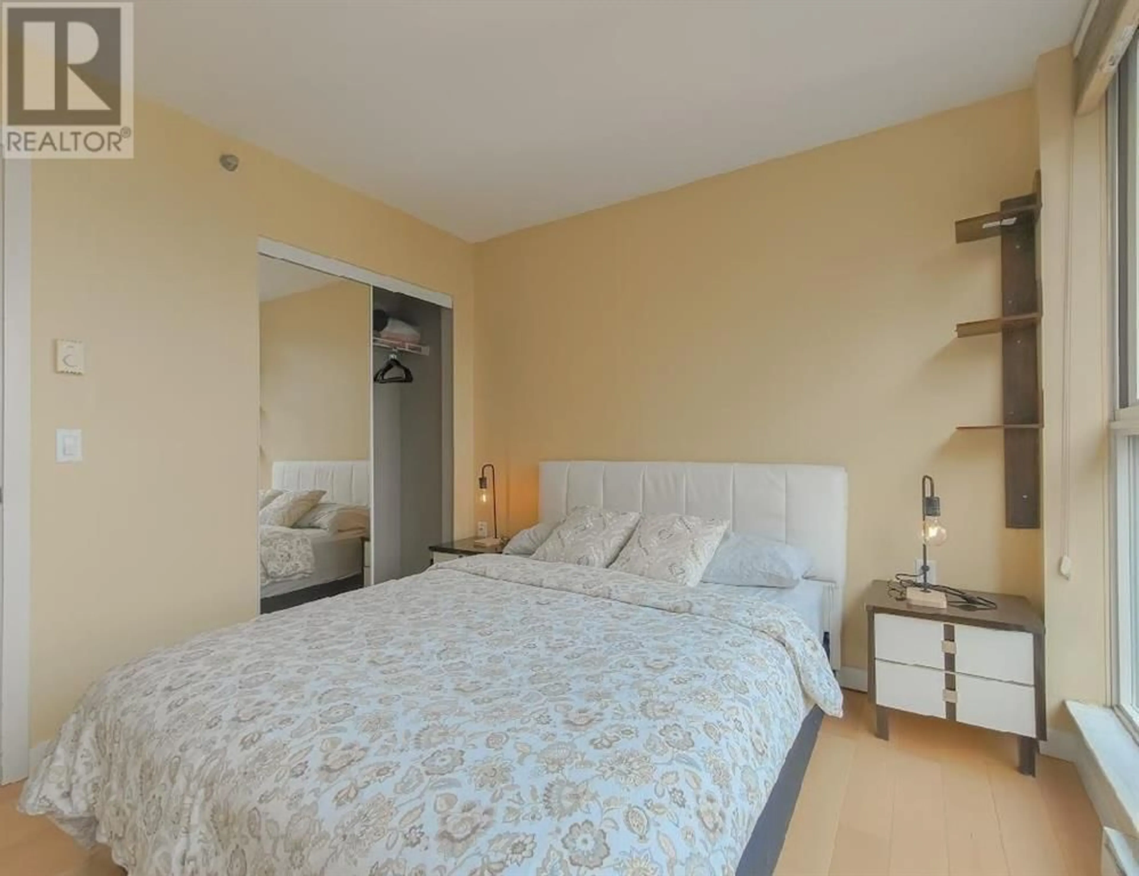 Bedroom with bed, unknown for 1509 - 1068 HORNBY STREET, Vancouver British Columbia V6Z2Y7