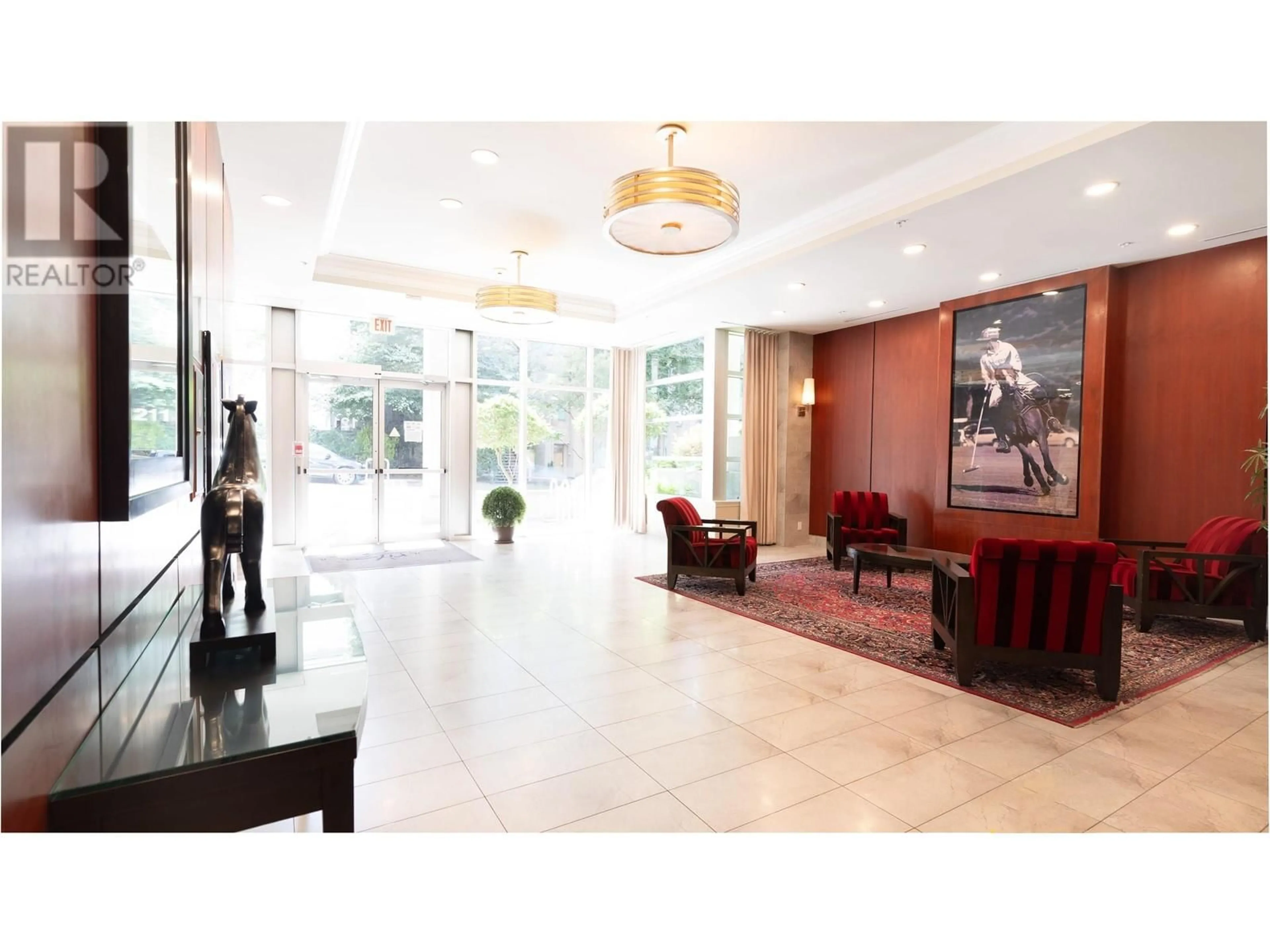 Lobby for 3305 1211 MELVILLE STREET, Vancouver British Columbia V6E0A7