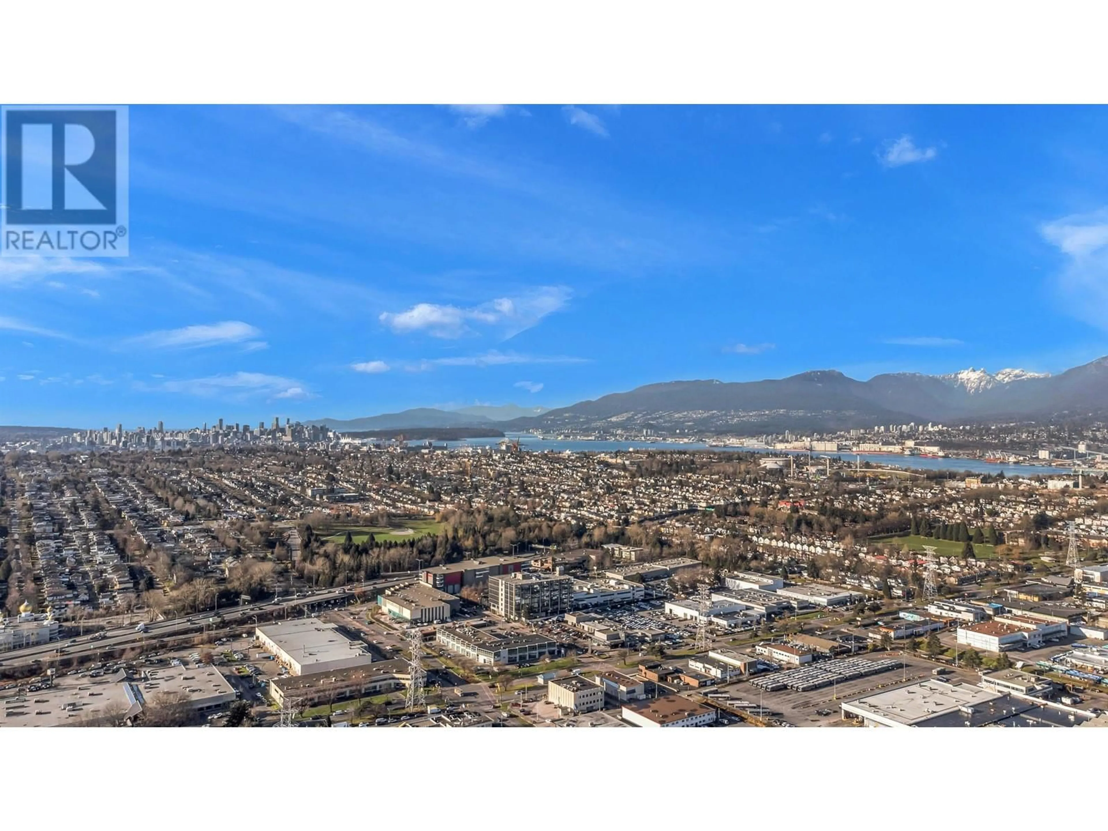 A pic from outside/outdoor area/front of a property/back of a property/a pic from drone, mountain view for 3701 2108 GILMORE AVENUE, Burnaby British Columbia V5C0N8