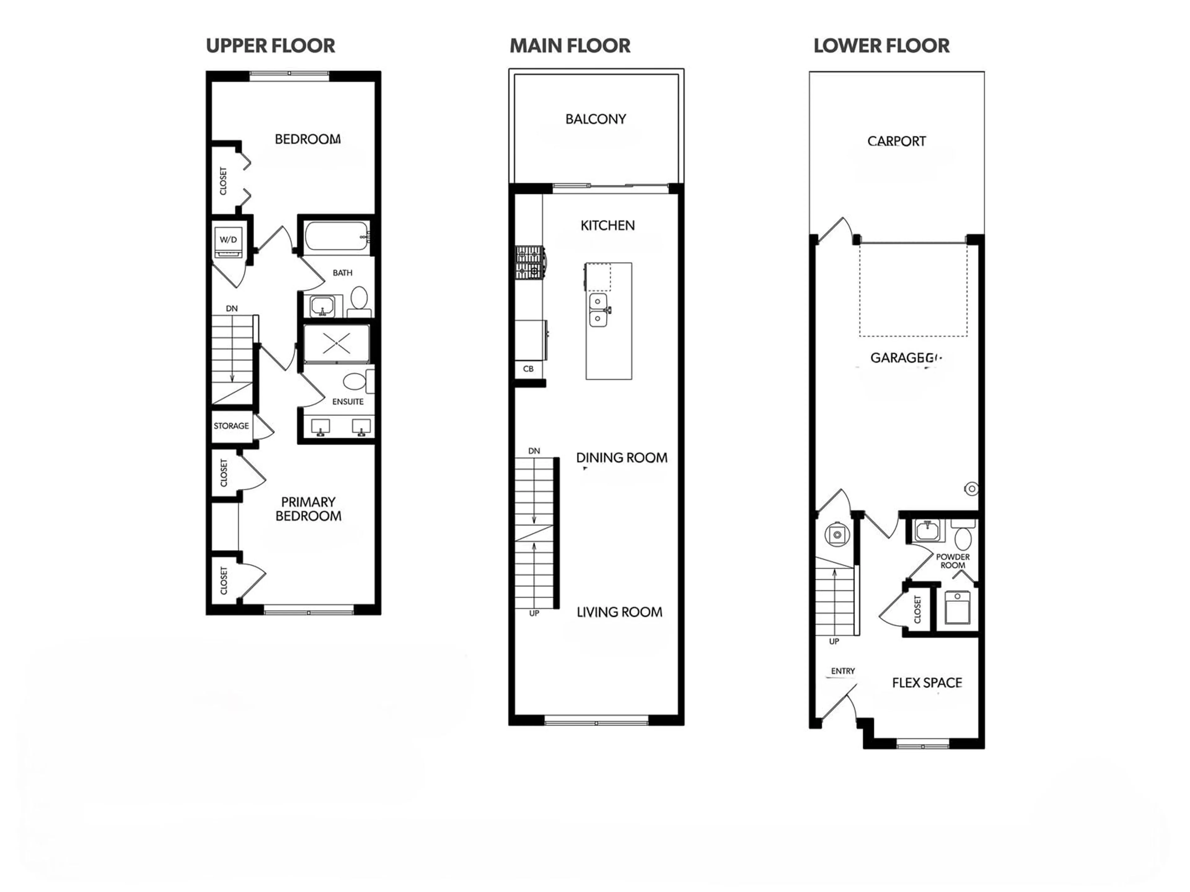 Floor plan for 4 8508 204 STREET, Langley British Columbia V2Y0V8