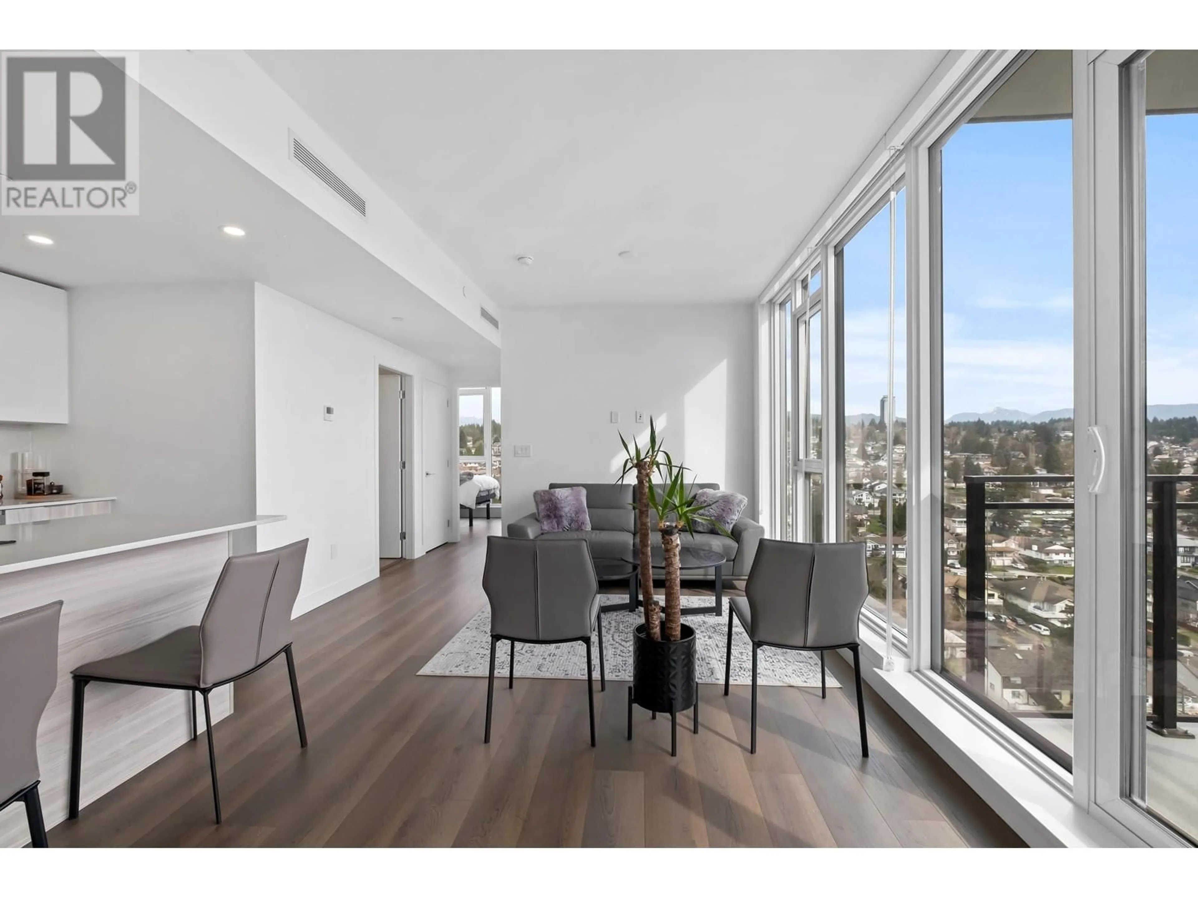 Dining room, wood/laminate floor for 1809 - 901 LOUGHEED HIGHWAY, Coquitlam British Columbia V3K3T3