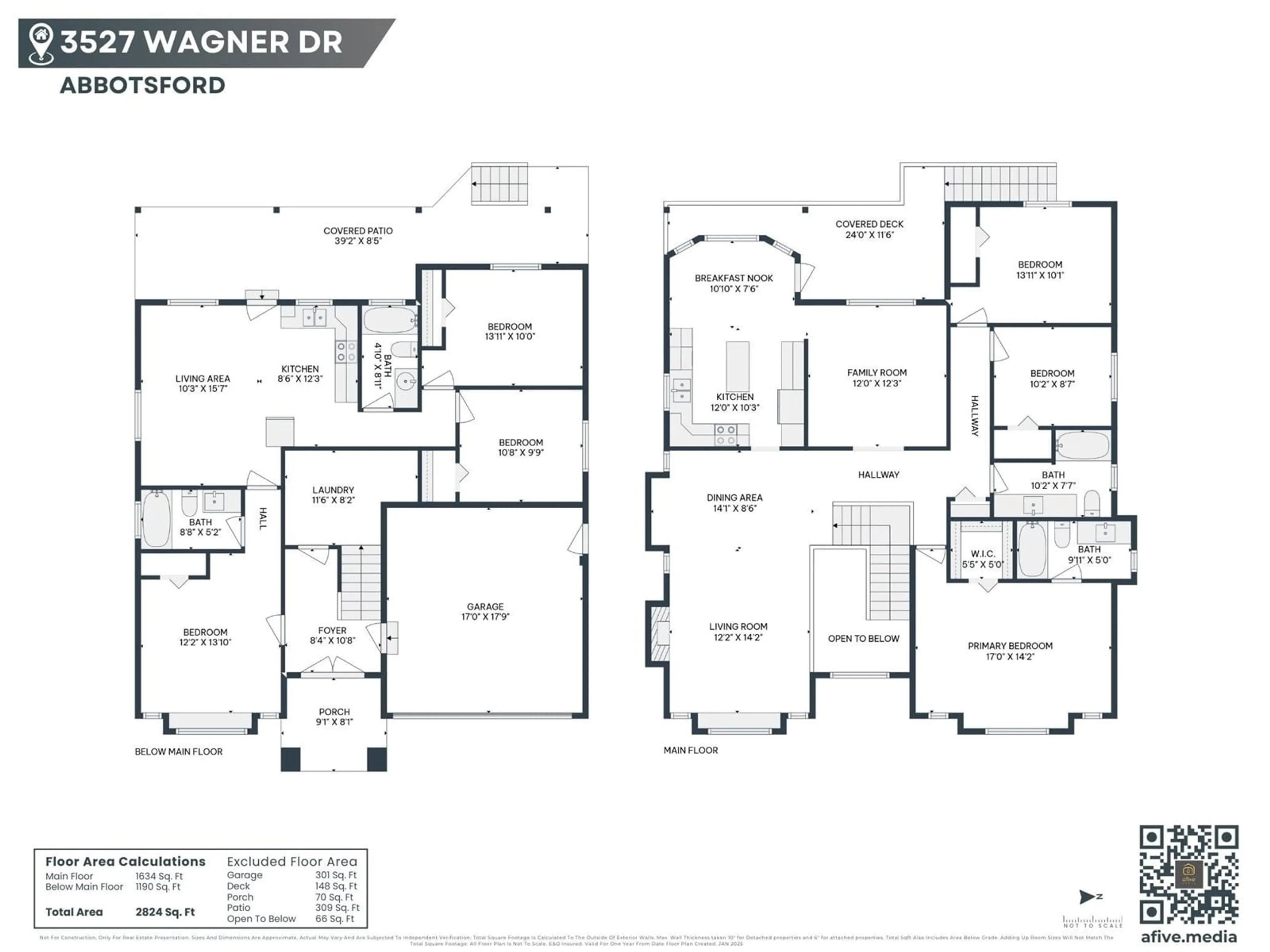 Floor plan for 3527 WAGNER DRIVE, Abbotsford British Columbia V2T6V3