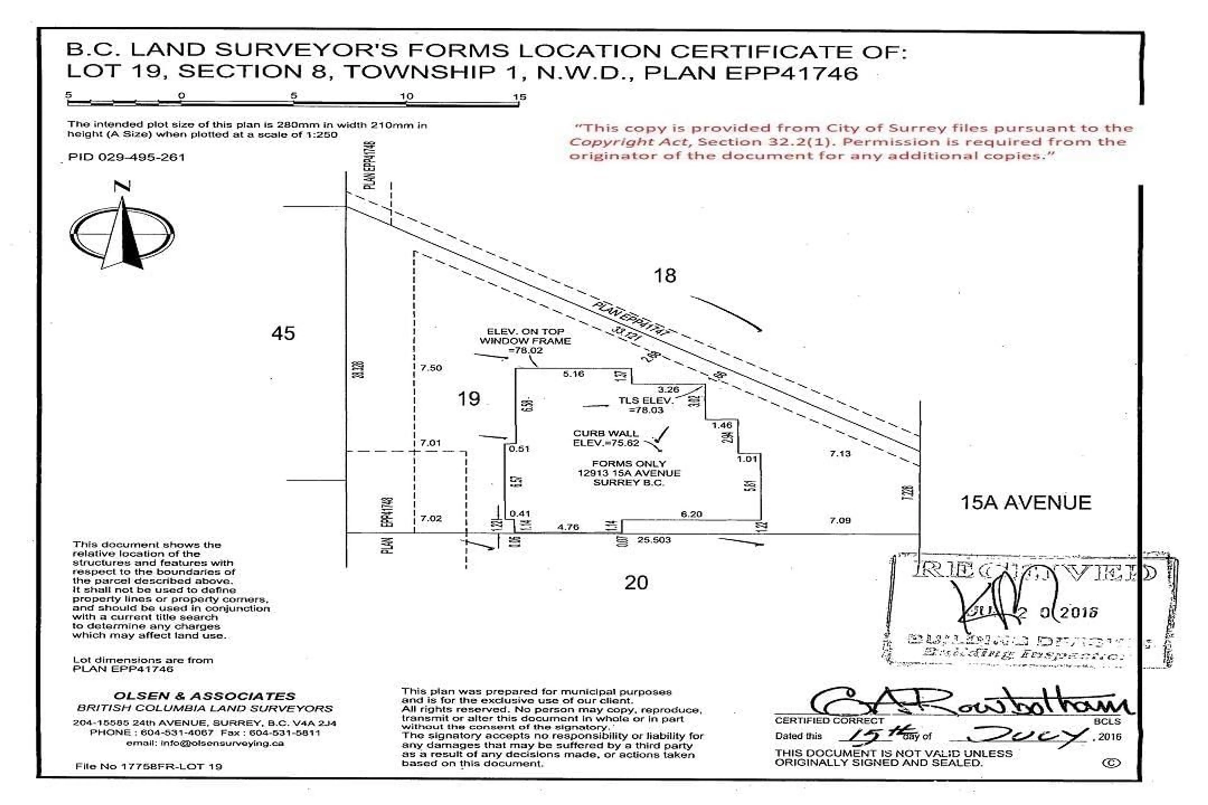 Floor plan for 12913 15A AVENUE, Surrey British Columbia V4A0B7