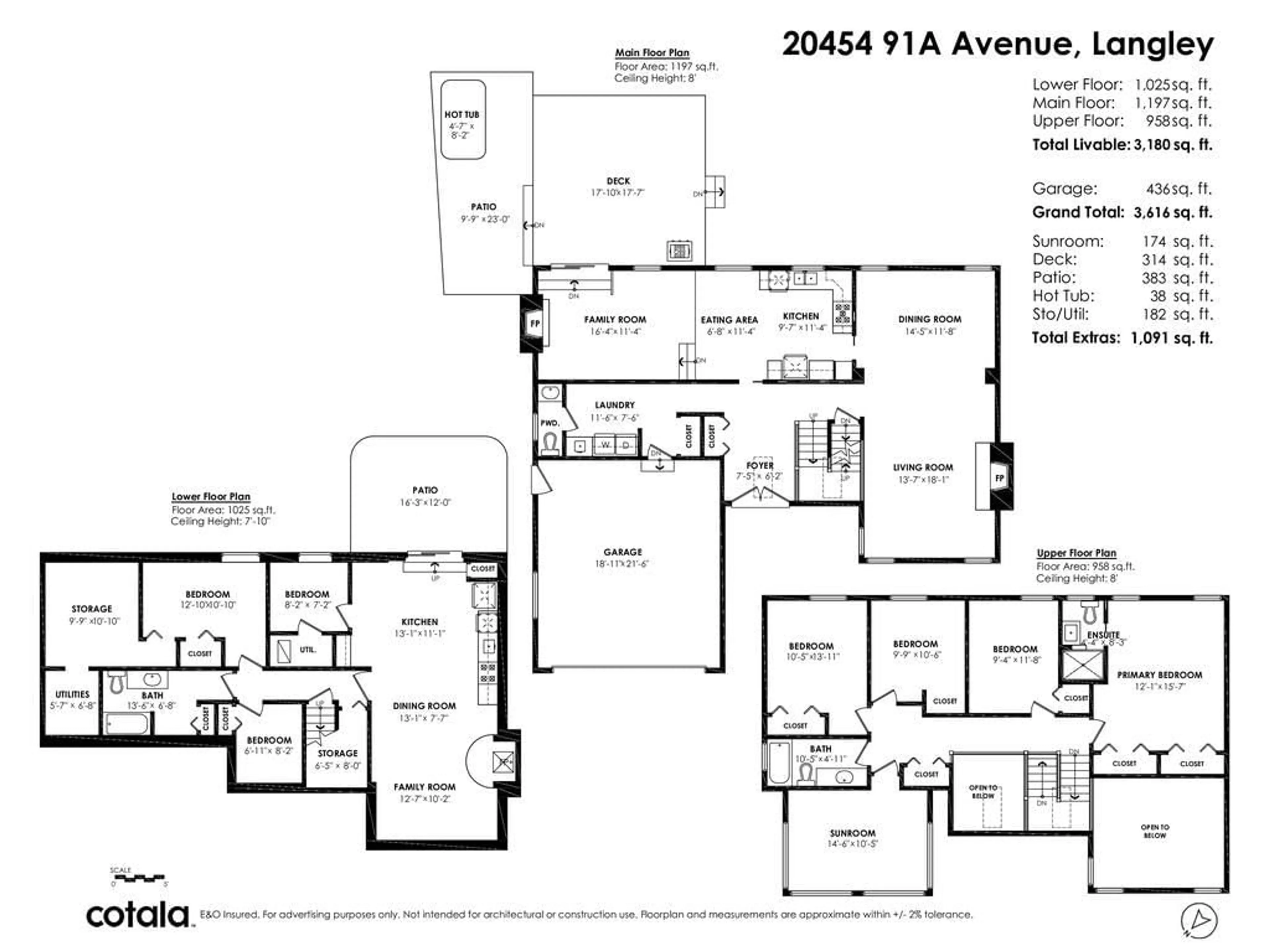 Floor plan for 20454 91A AVENUE, Langley British Columbia V1M1B4