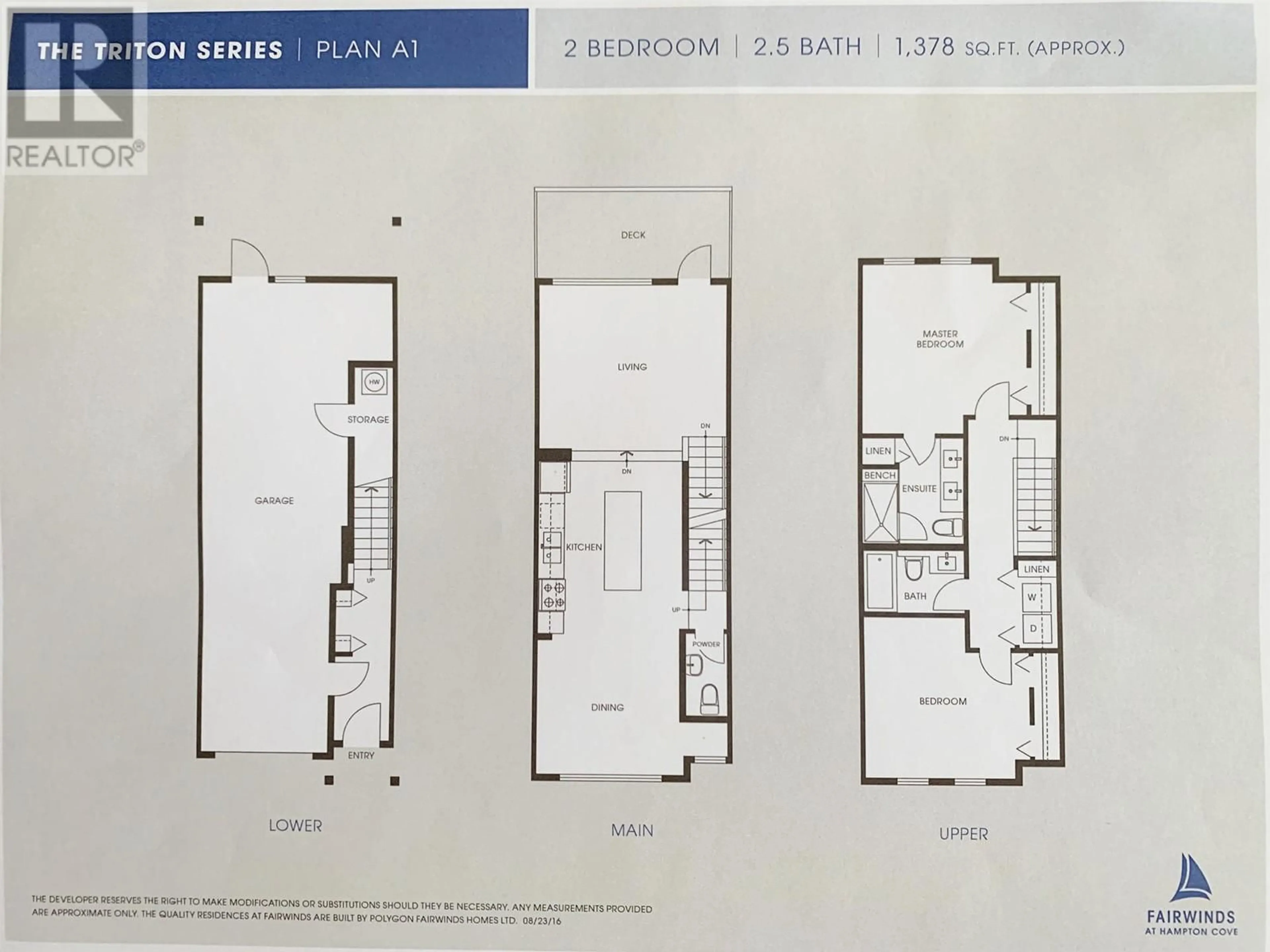 Floor plan for 46 5550 ADMIRAL WAY, Delta British Columbia V4K0C4