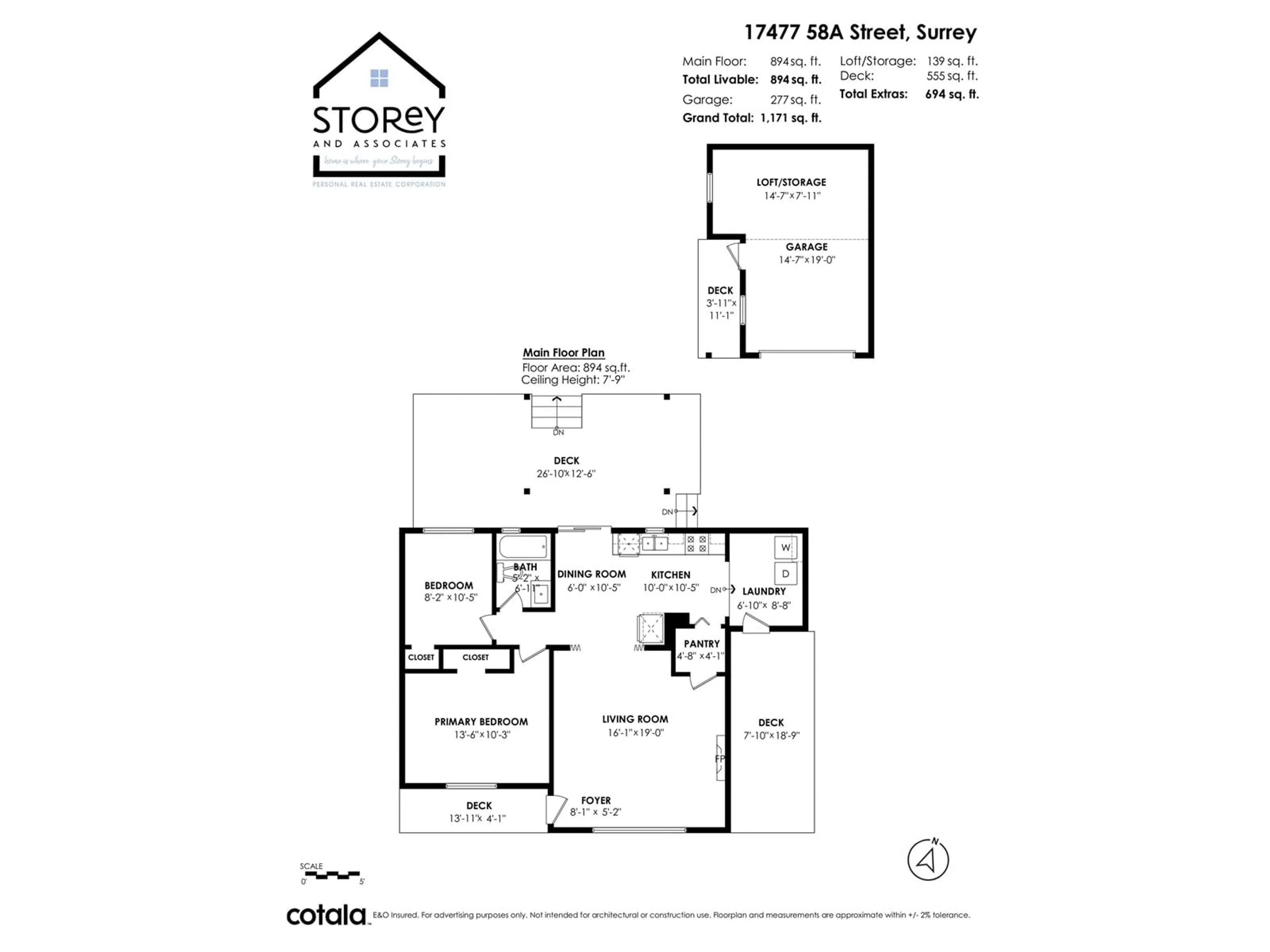 Floor plan for 17477 58A AVENUE, Surrey British Columbia V3S1M9