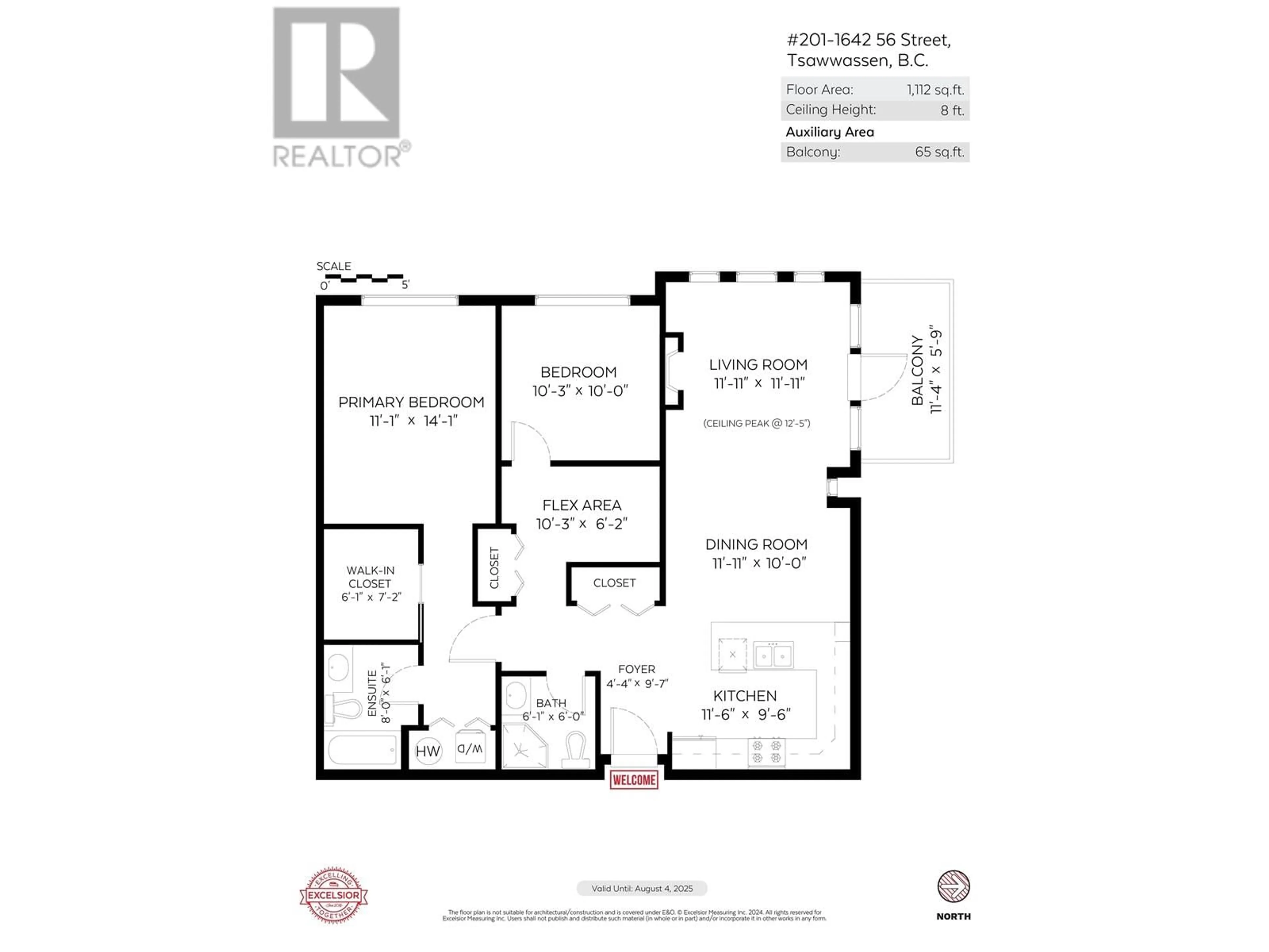 Floor plan for 201 1642 56 STREET, Delta British Columbia V4L0A2